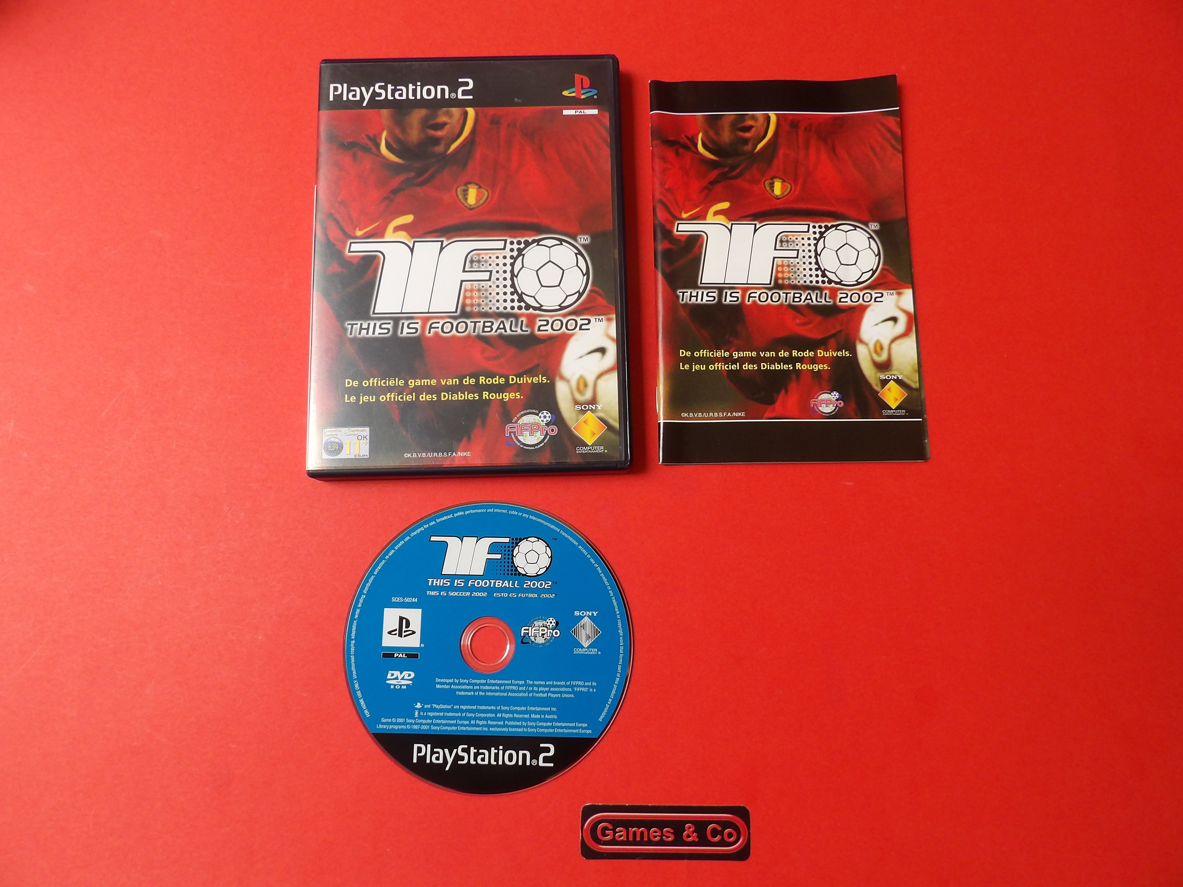 THIS IS FOOTBALL 2002 - PS 2
