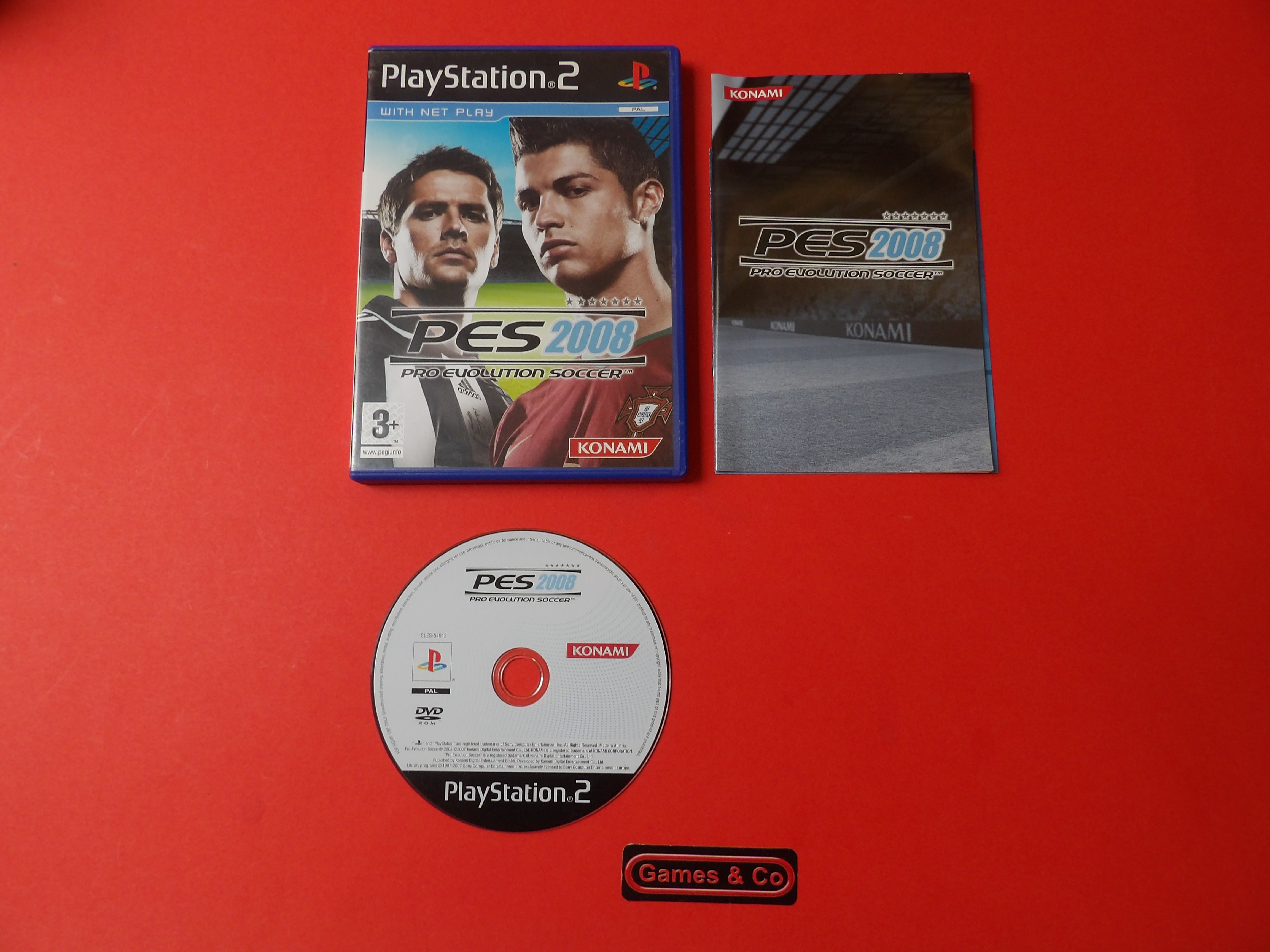 PRO EVOLUTION SOCCER 2008 - PS 2