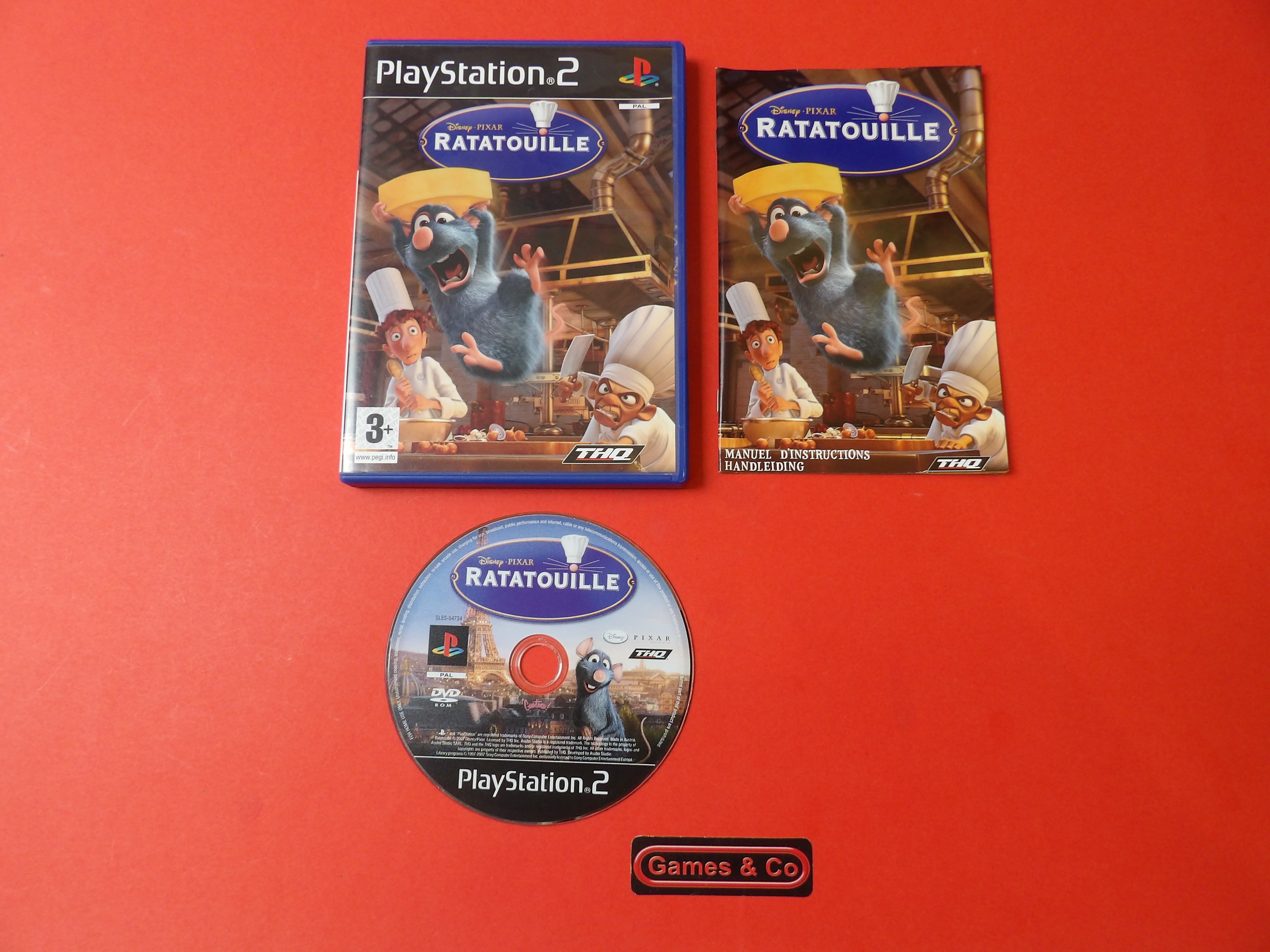 DISNEY PIXAR RATATOUILLE - PS2