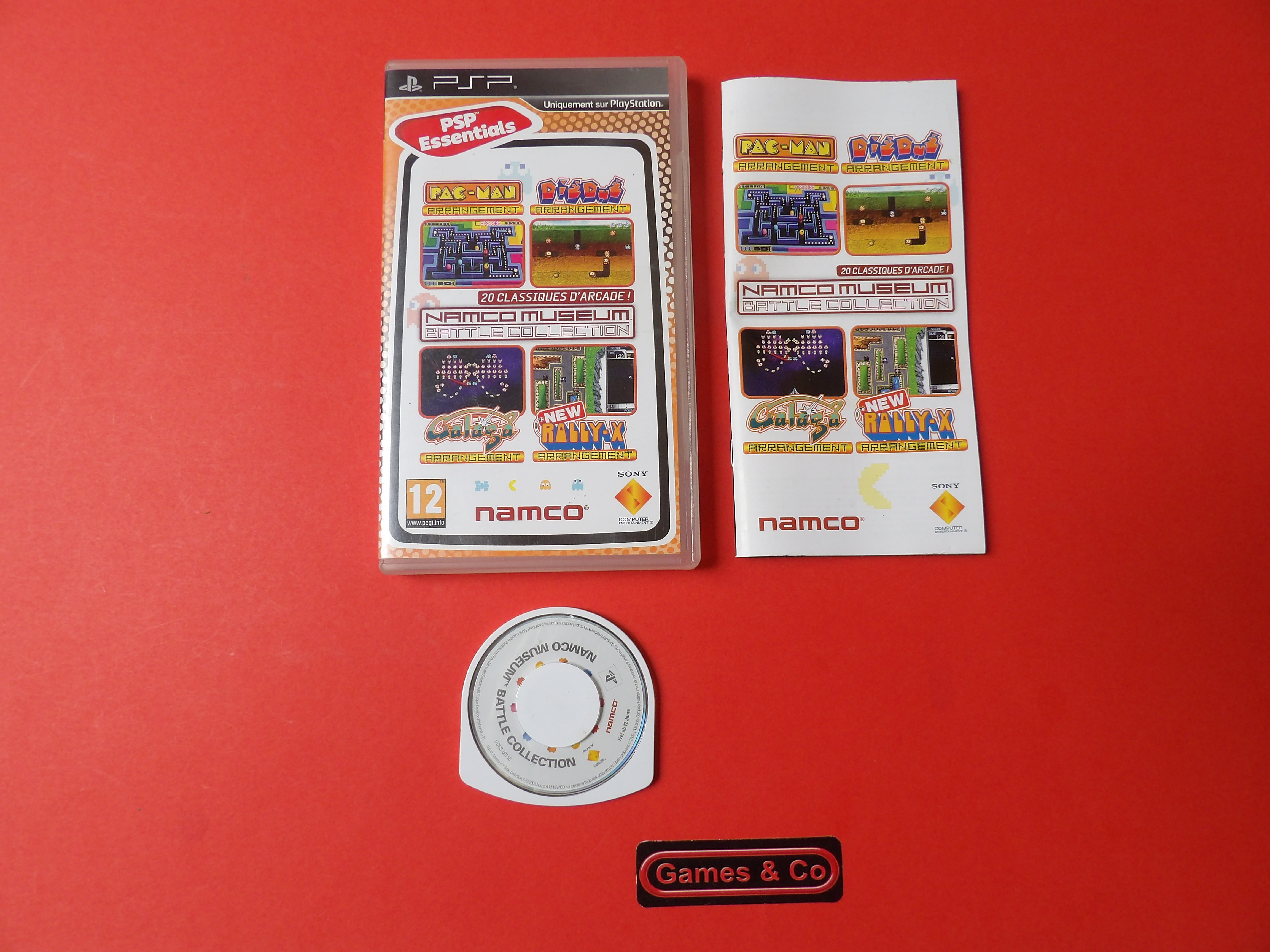 NAMCO MUSEUM BATTLE COLLECTION - PSP