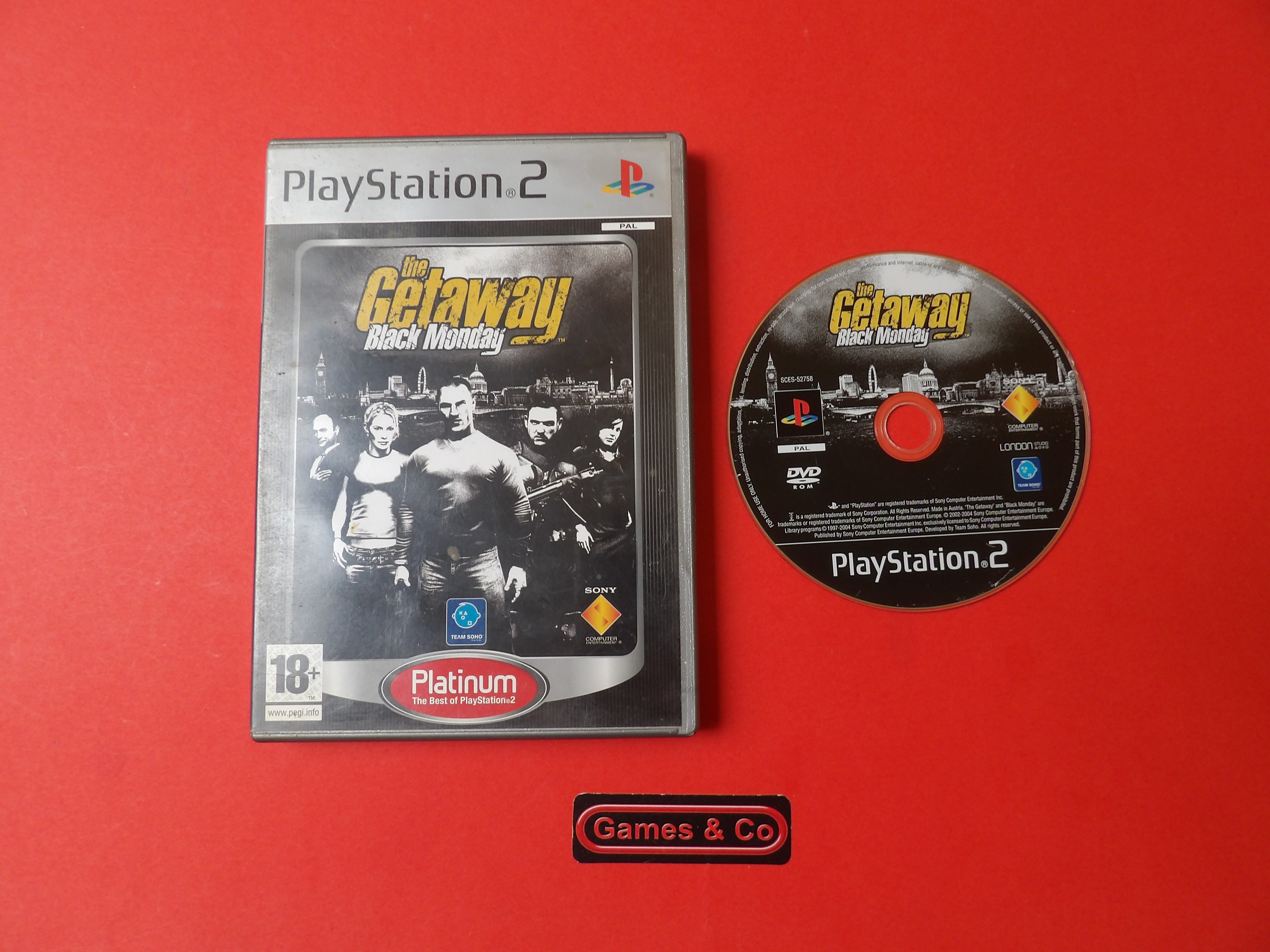 THE GETAWAY: BLACK MONDAY - PS 2