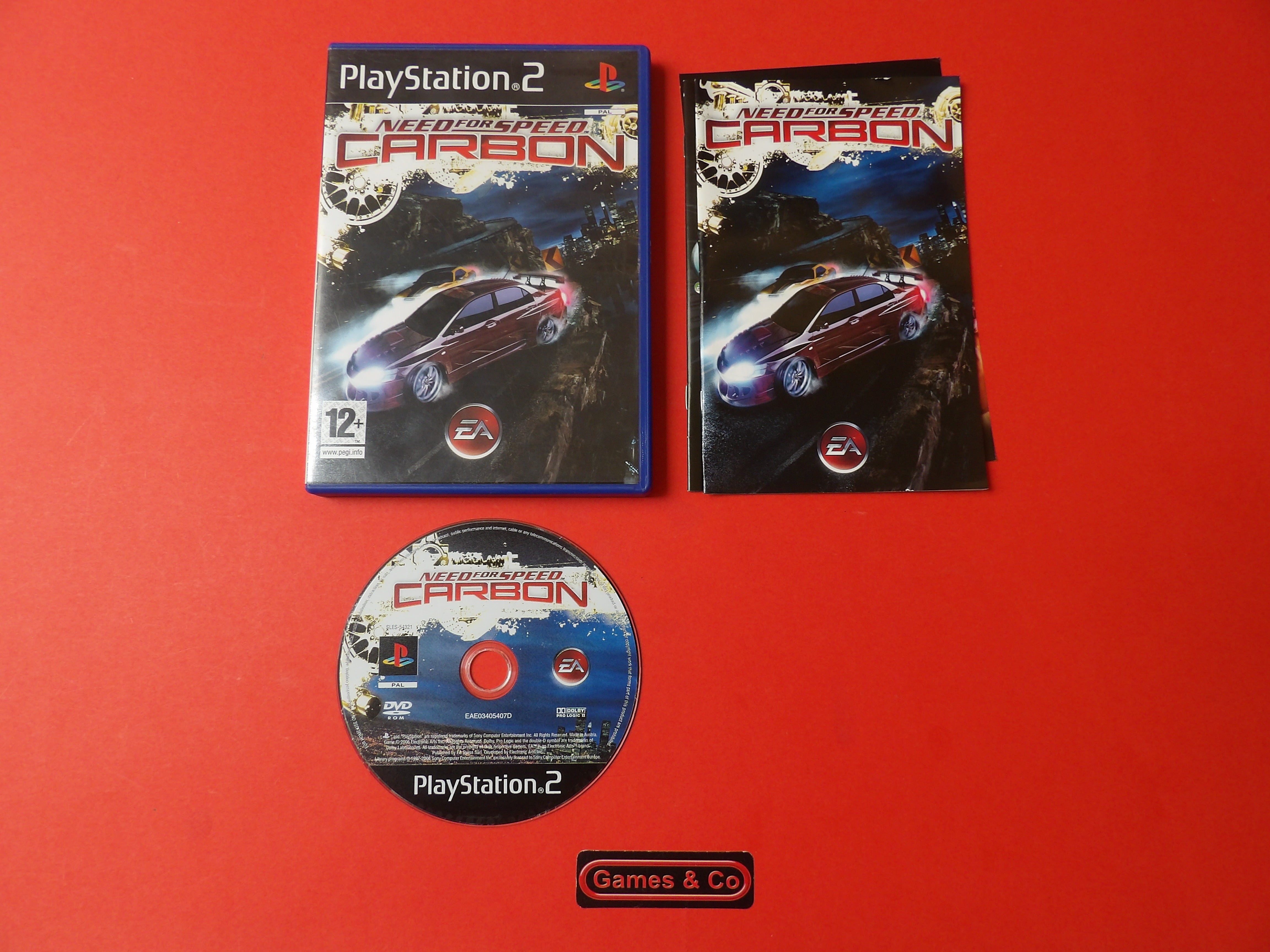 NEED FOR SPPEED CARBON - PS 2