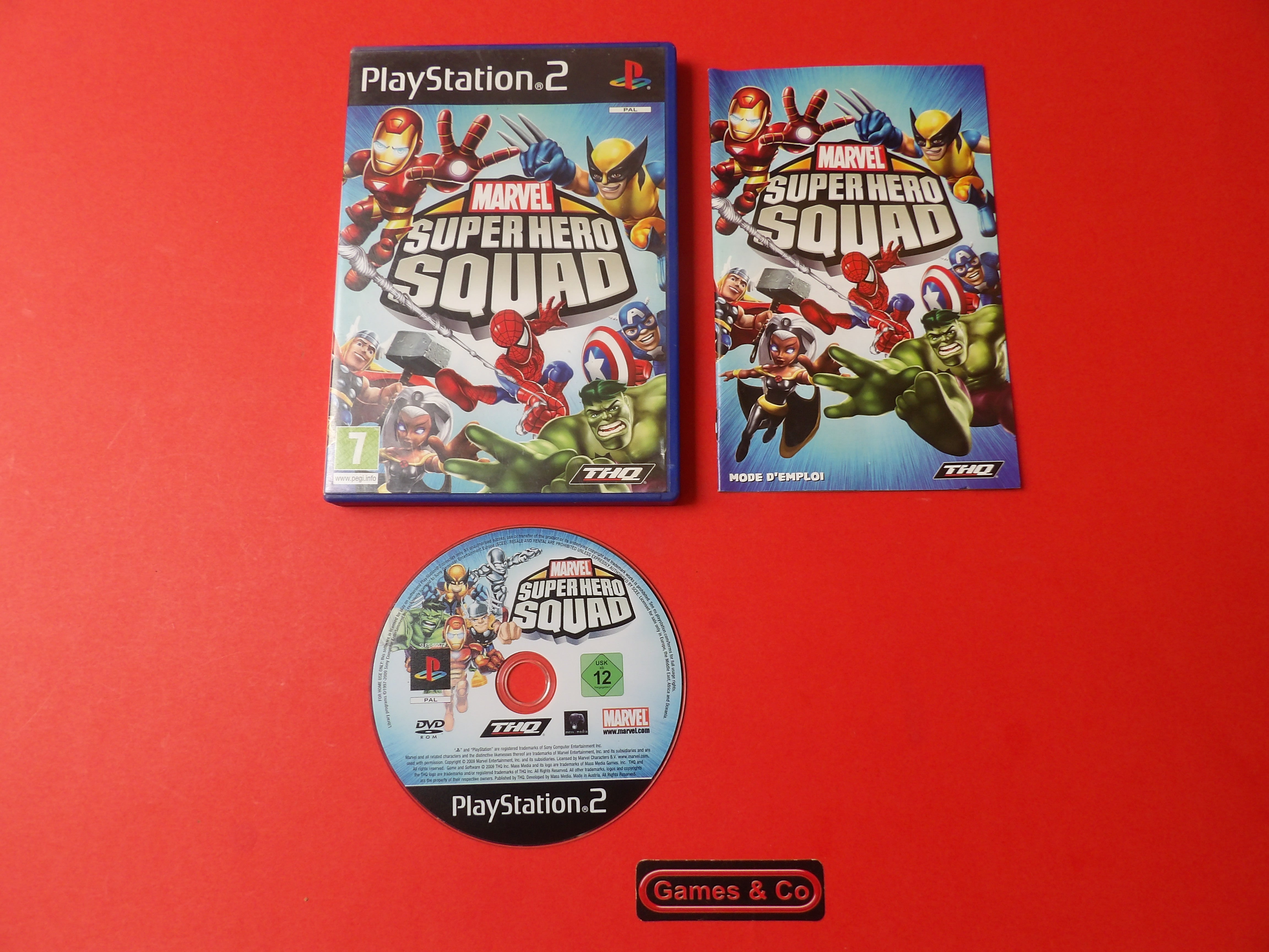 MARVEL SUPER HERO SQUAD - PS 2