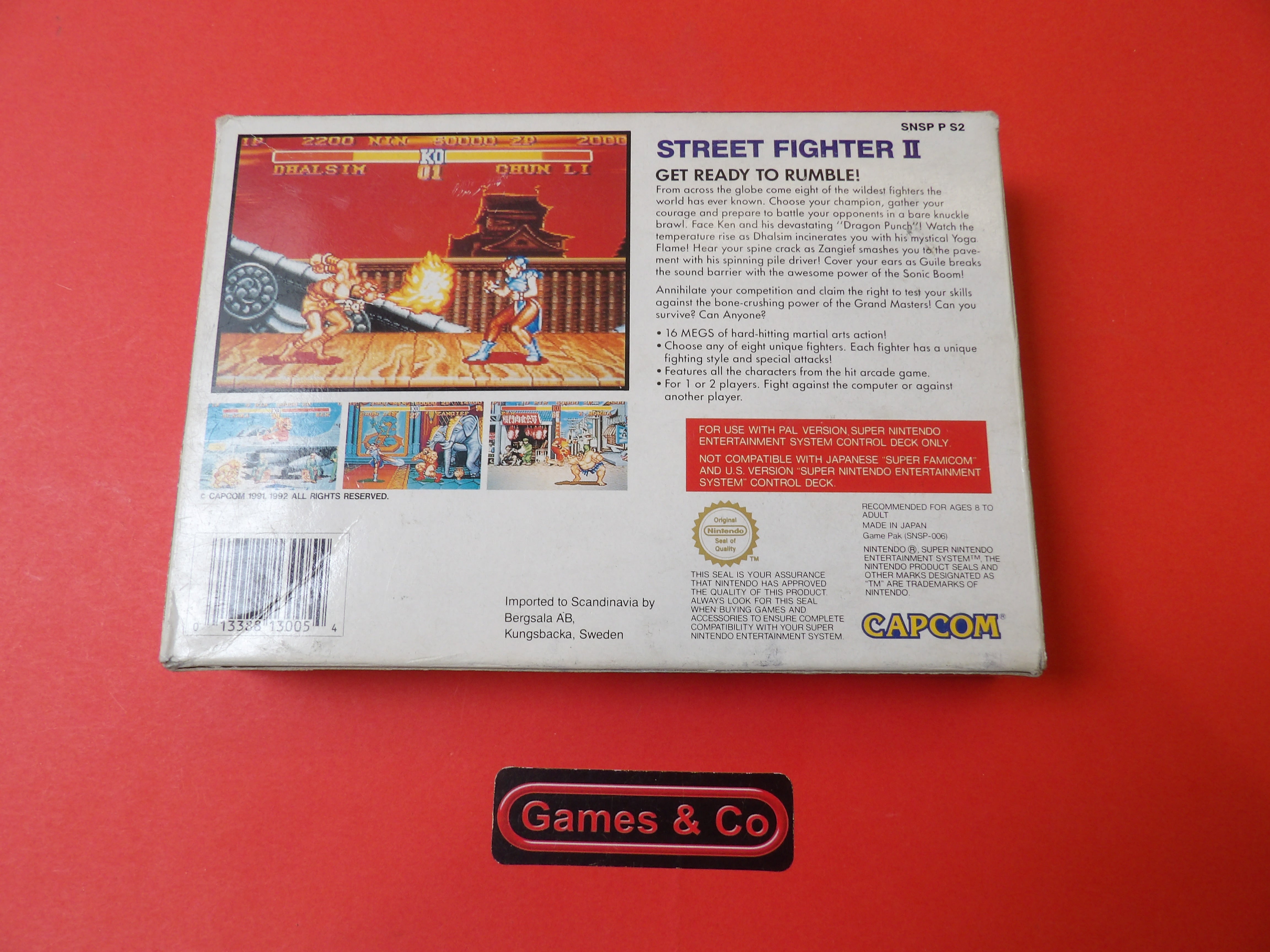 STREET FIGHTER II - SNES