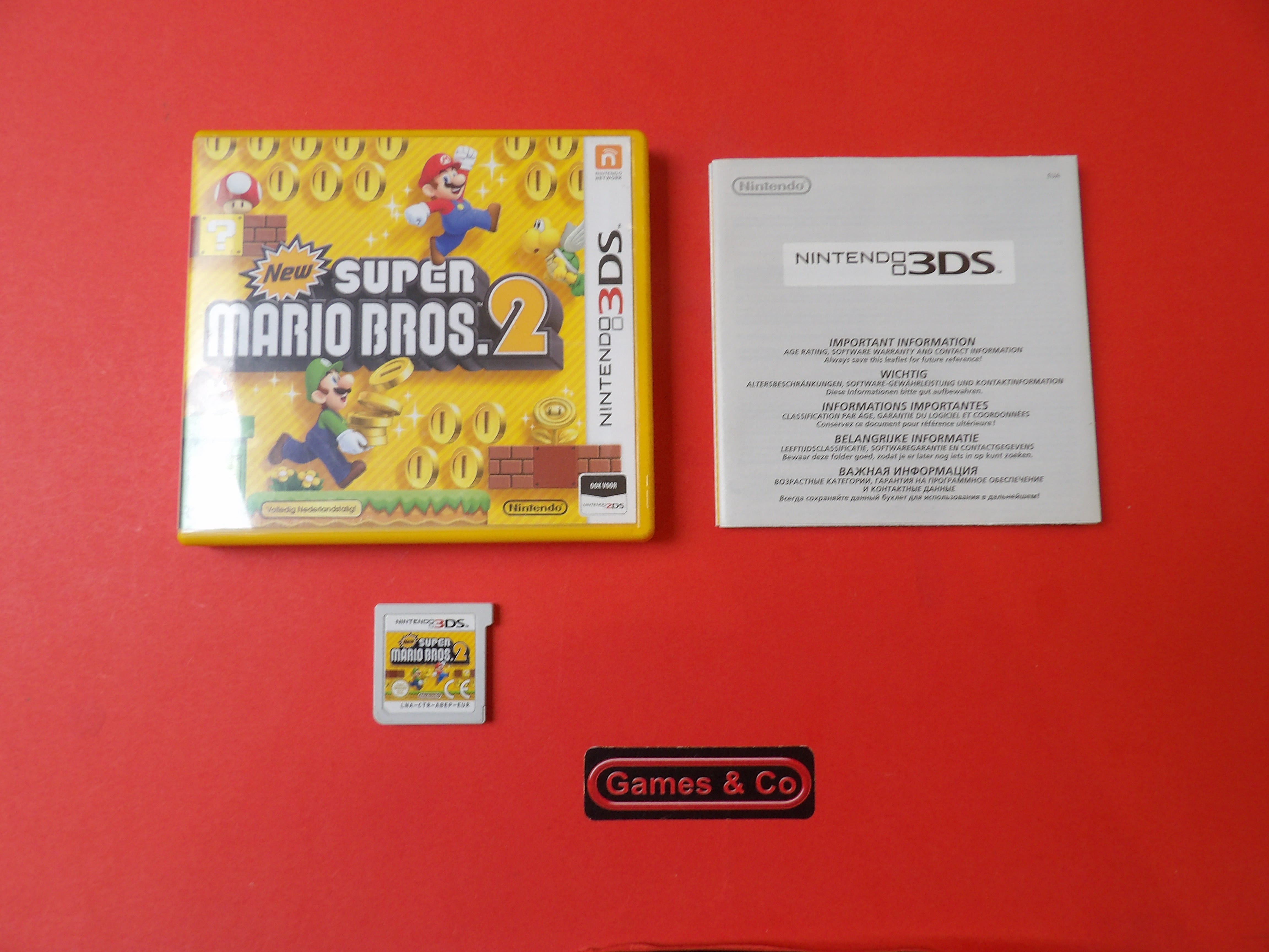 NEW SUPER MARIO BROSS. 2 - NINTENDO 3DS
