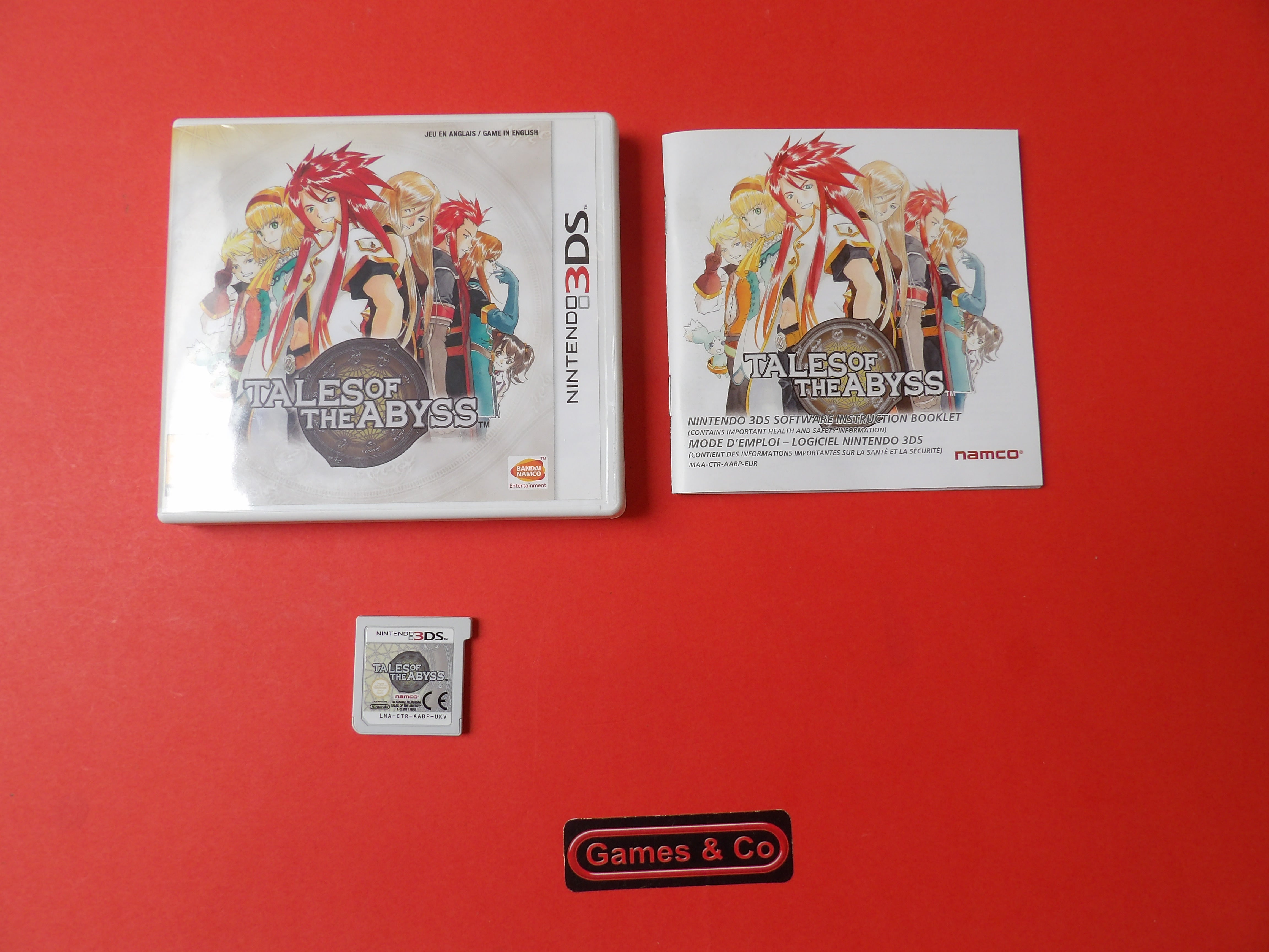 TALES OF THE ABYSS - NINTENDO 3DS