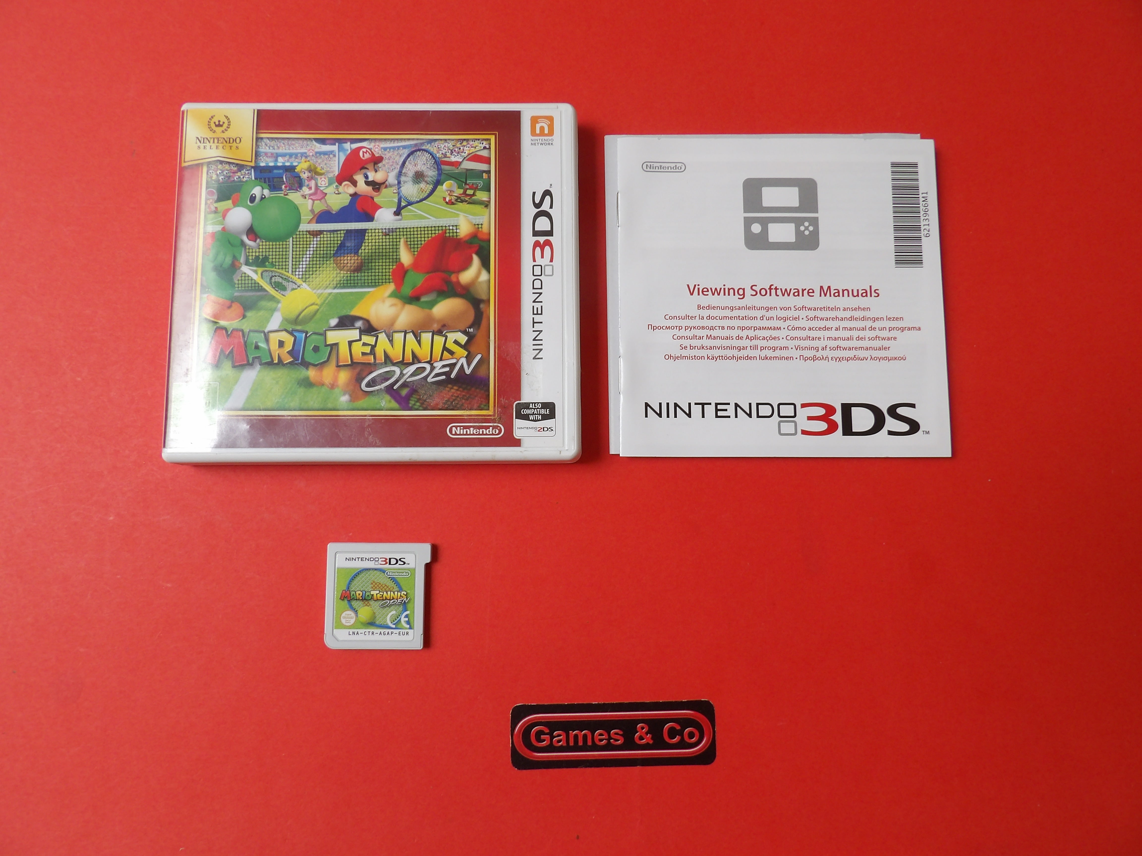 MARIO TENNIS OPEN - NINTENDO 3DS