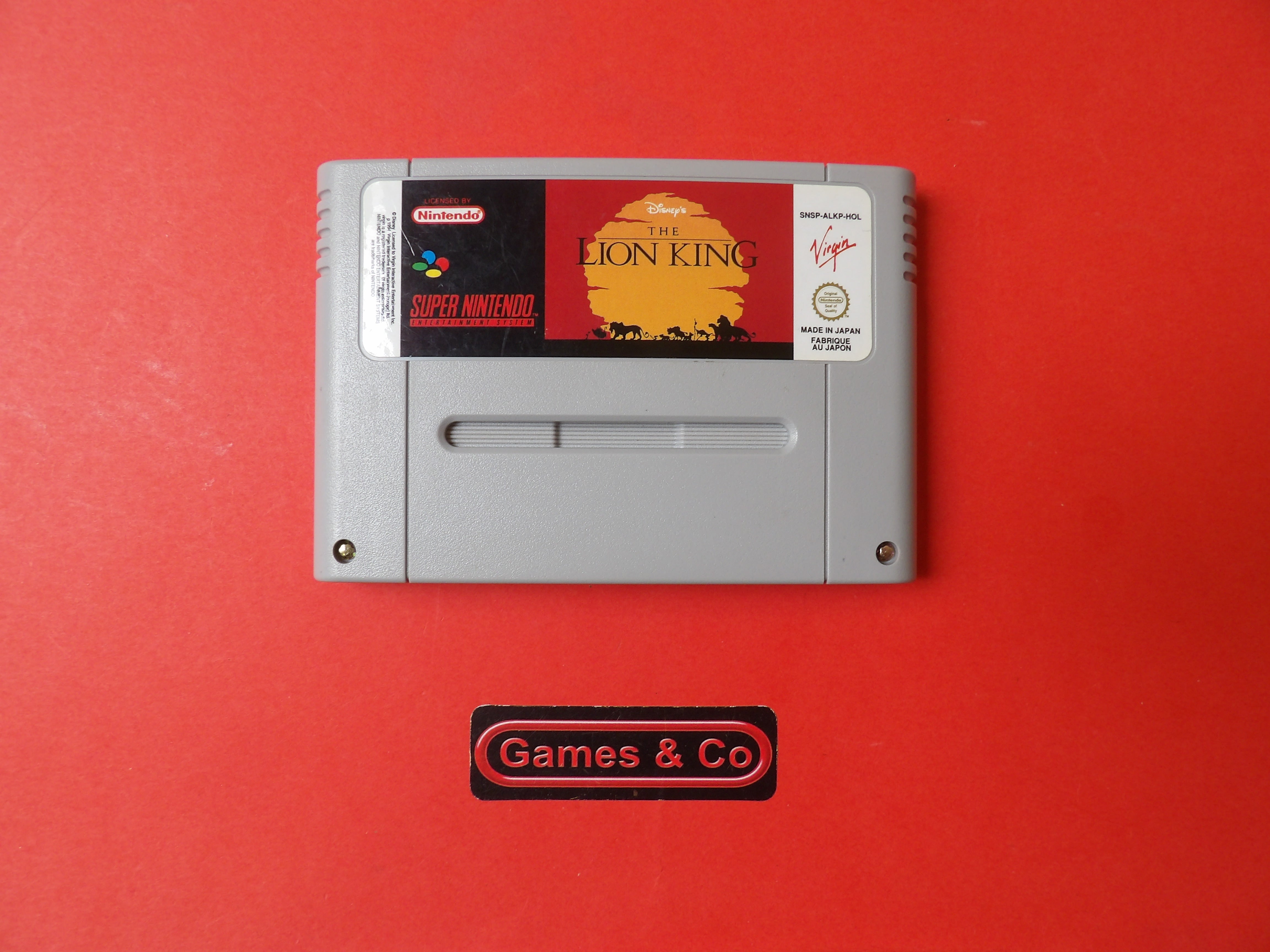 DISNEY THE LION KING - NINTENDO SNES