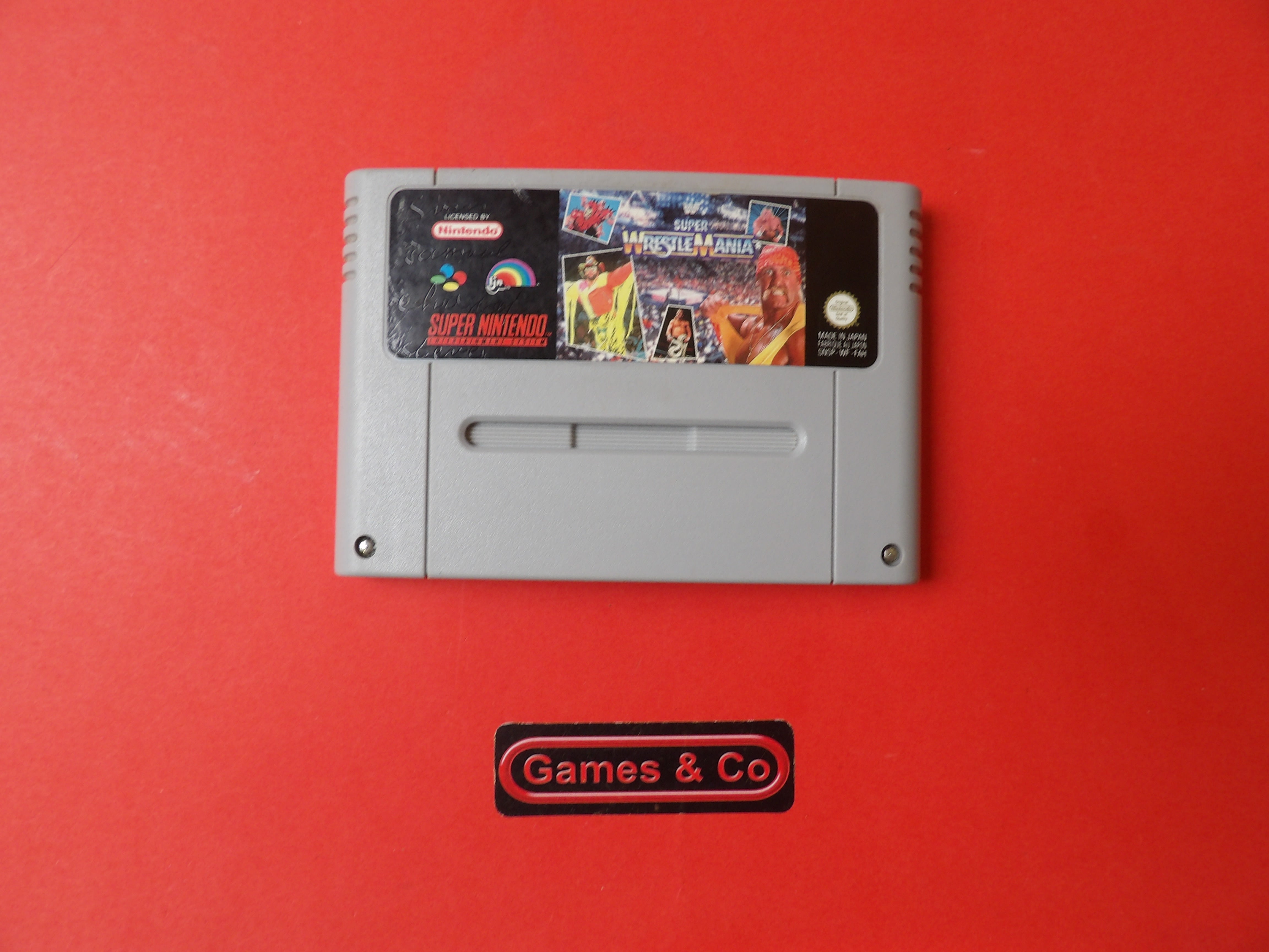 WF SUPER WRESTLE MANIA - NINTENDO SNES