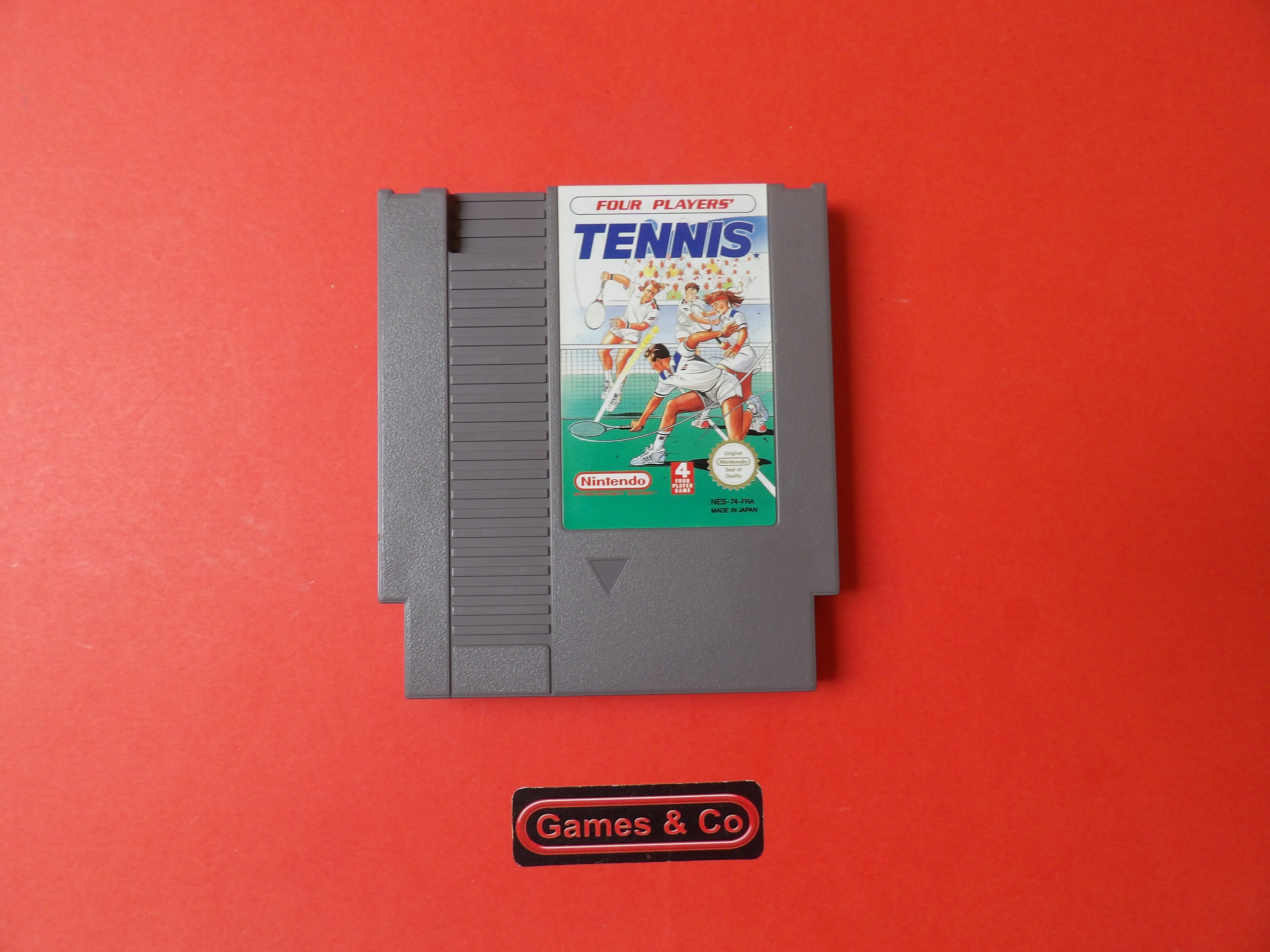 FOUR PLAYERS' TENNIS - NINTENDO NES