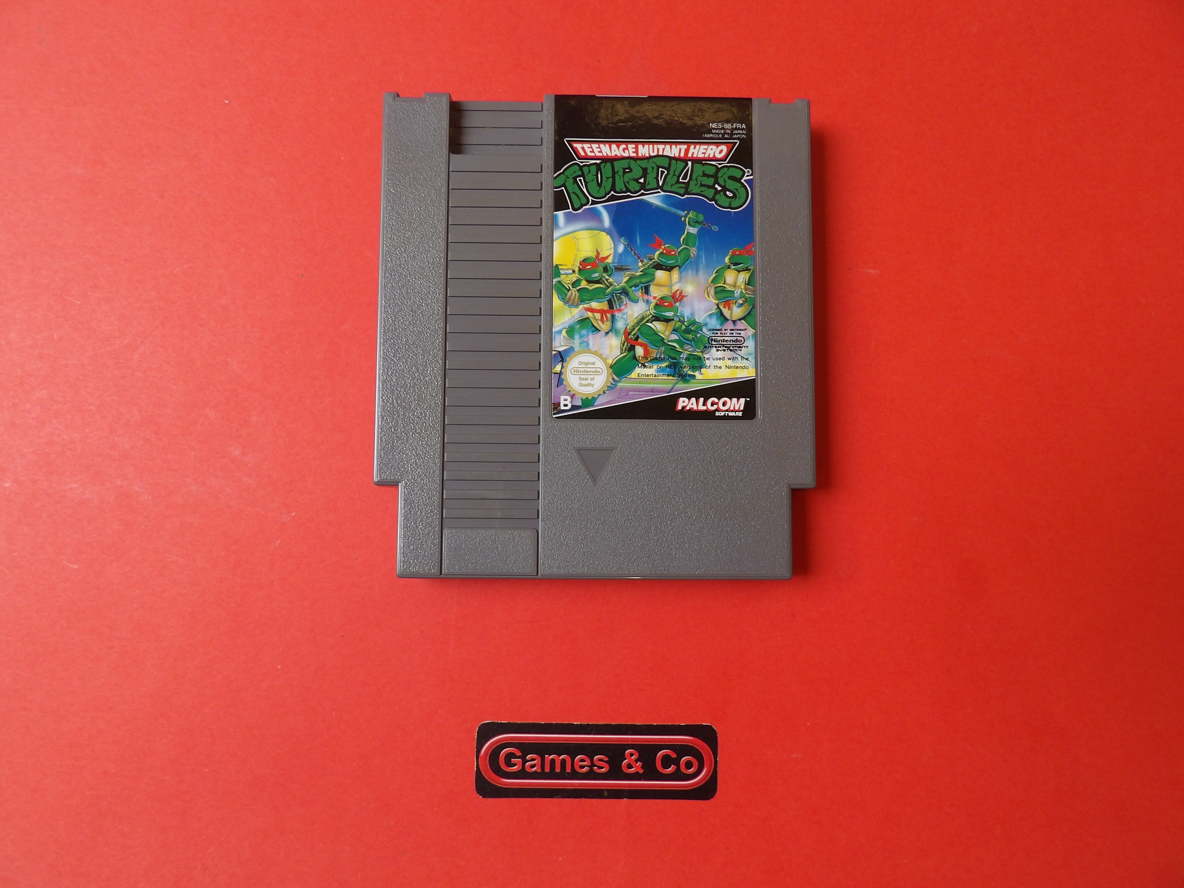 PALCOM TEENAGE MUTANT HERO TURTLES - NINTENDO NES