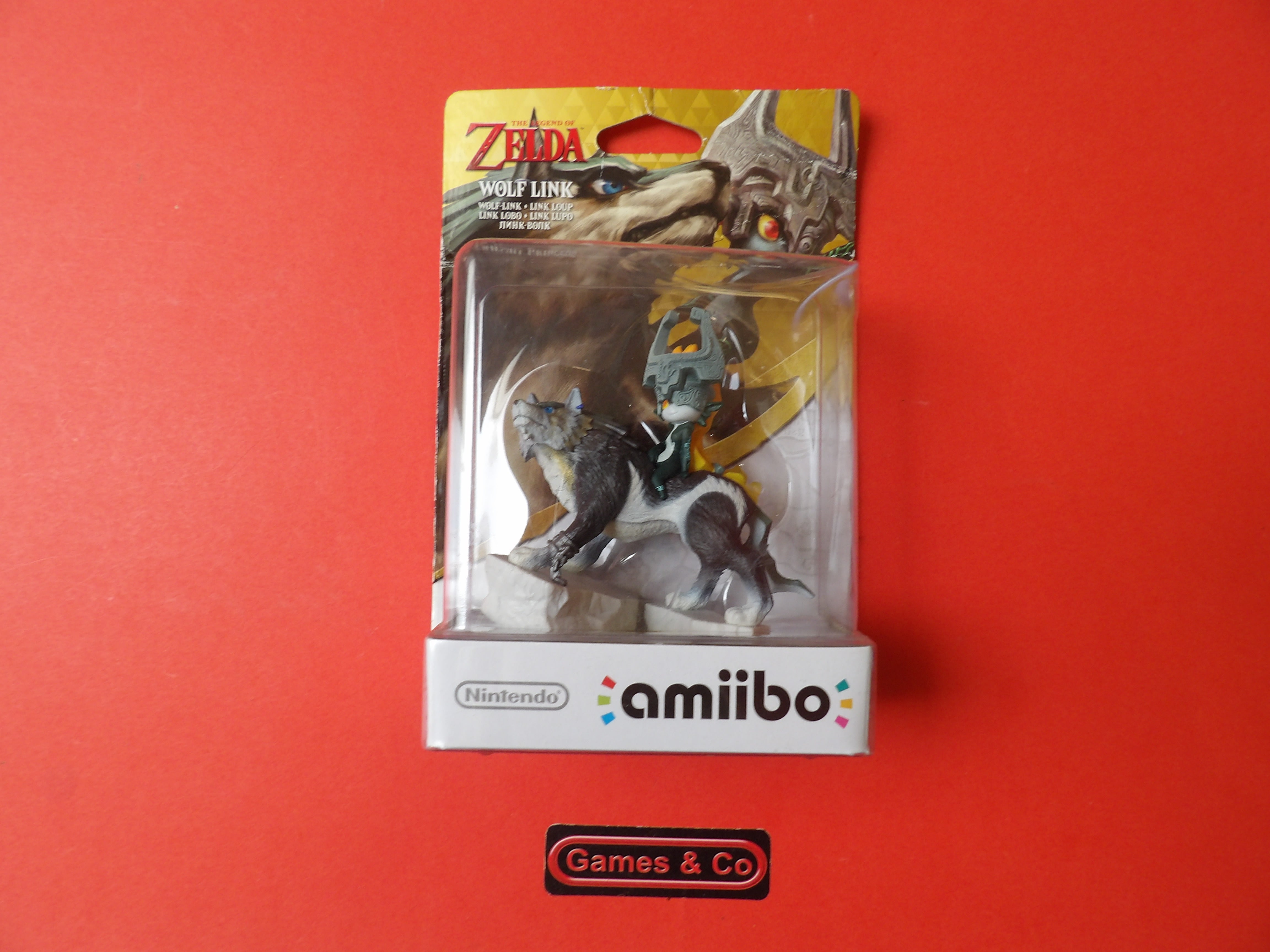 AMIIBO ZELDA WOLF LINK - AMIIBO