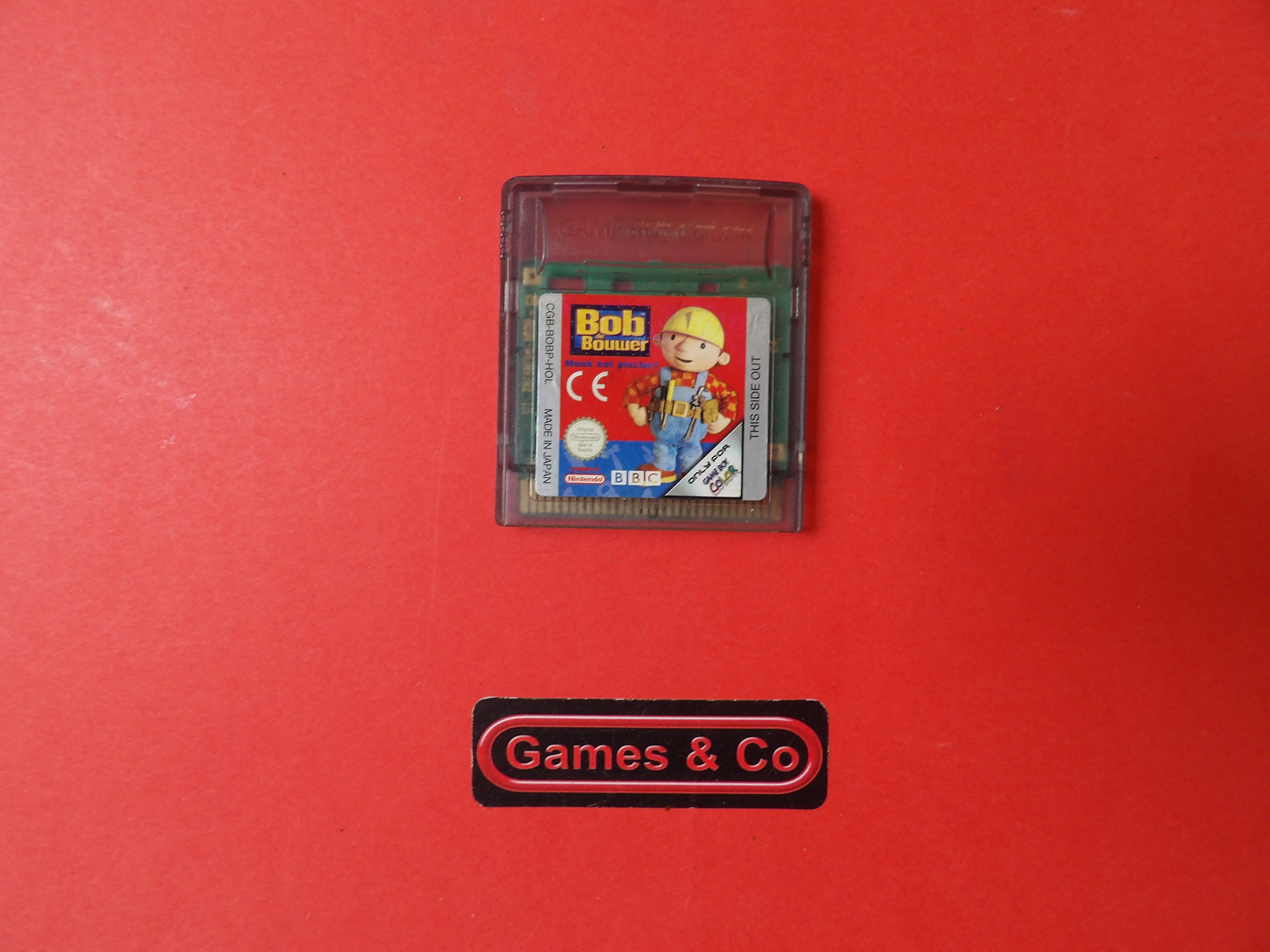 BOB DE BOUWER MAAK HET PLEZIER! - NINTENDO GAMEBOY