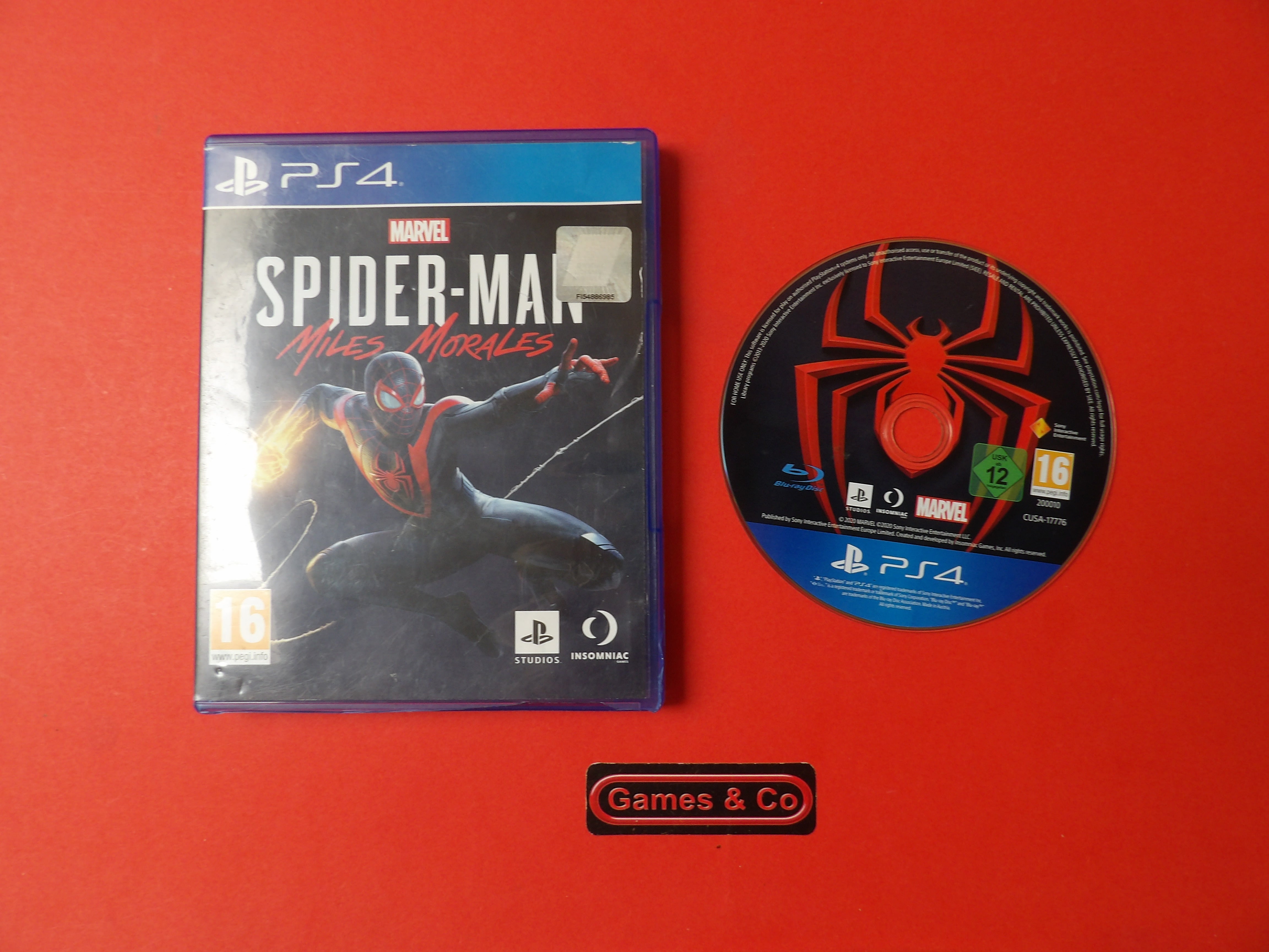 MARVEL SPIDER-MAN MILES MORALES - PS4