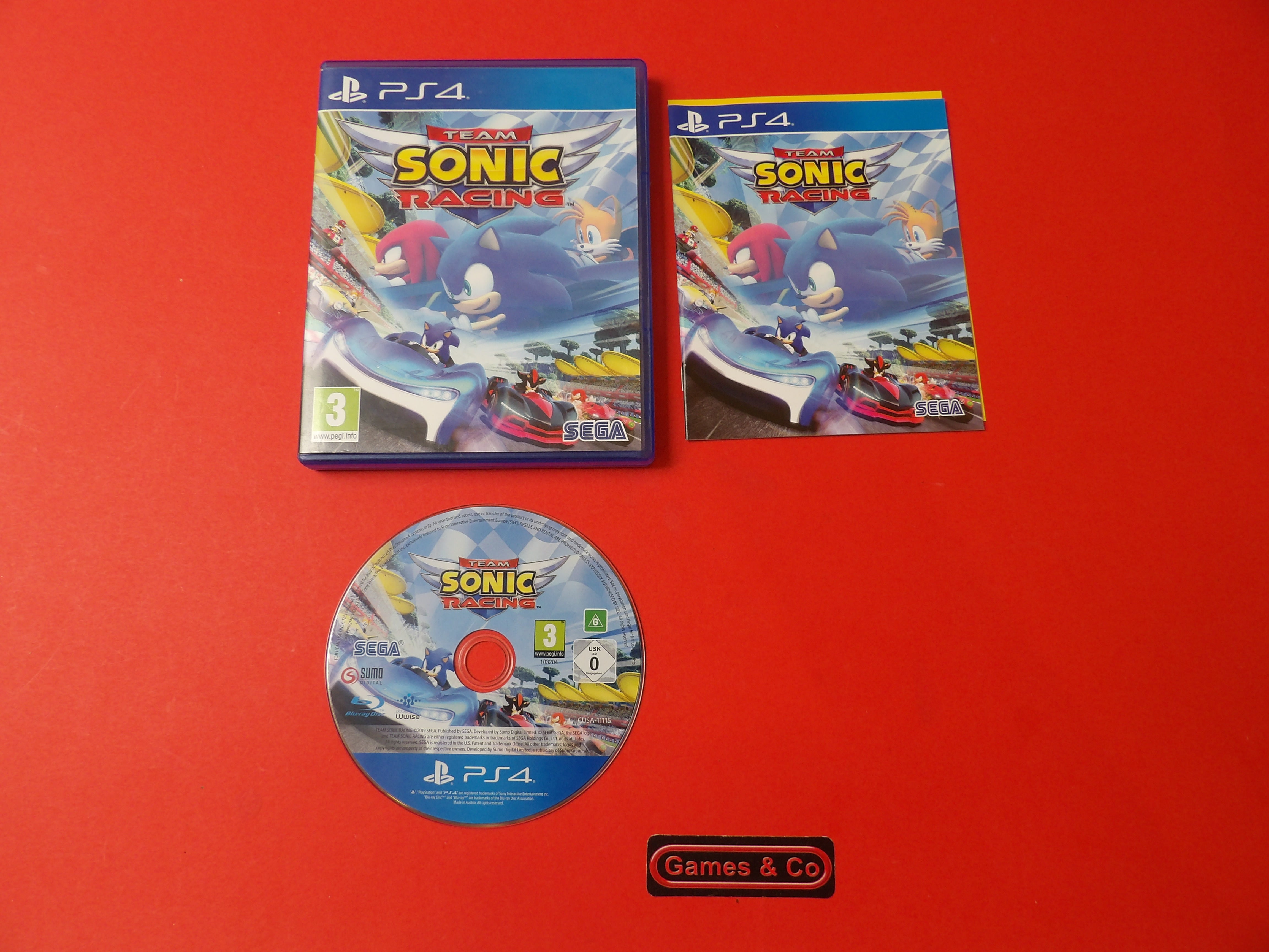 TEAM SONIC RACING - PS4