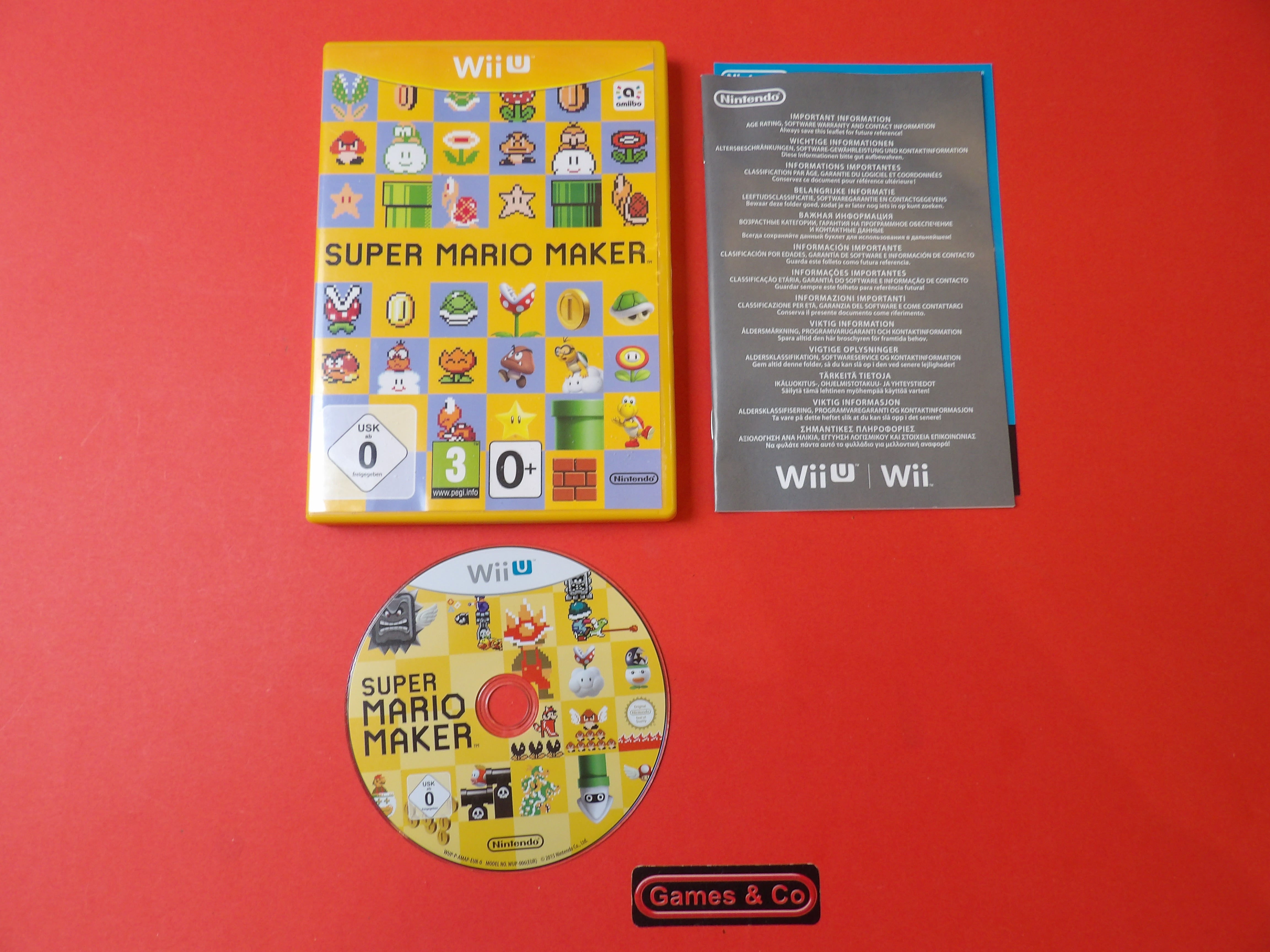 SUPER MARIO MAKER - NINTENDO WII