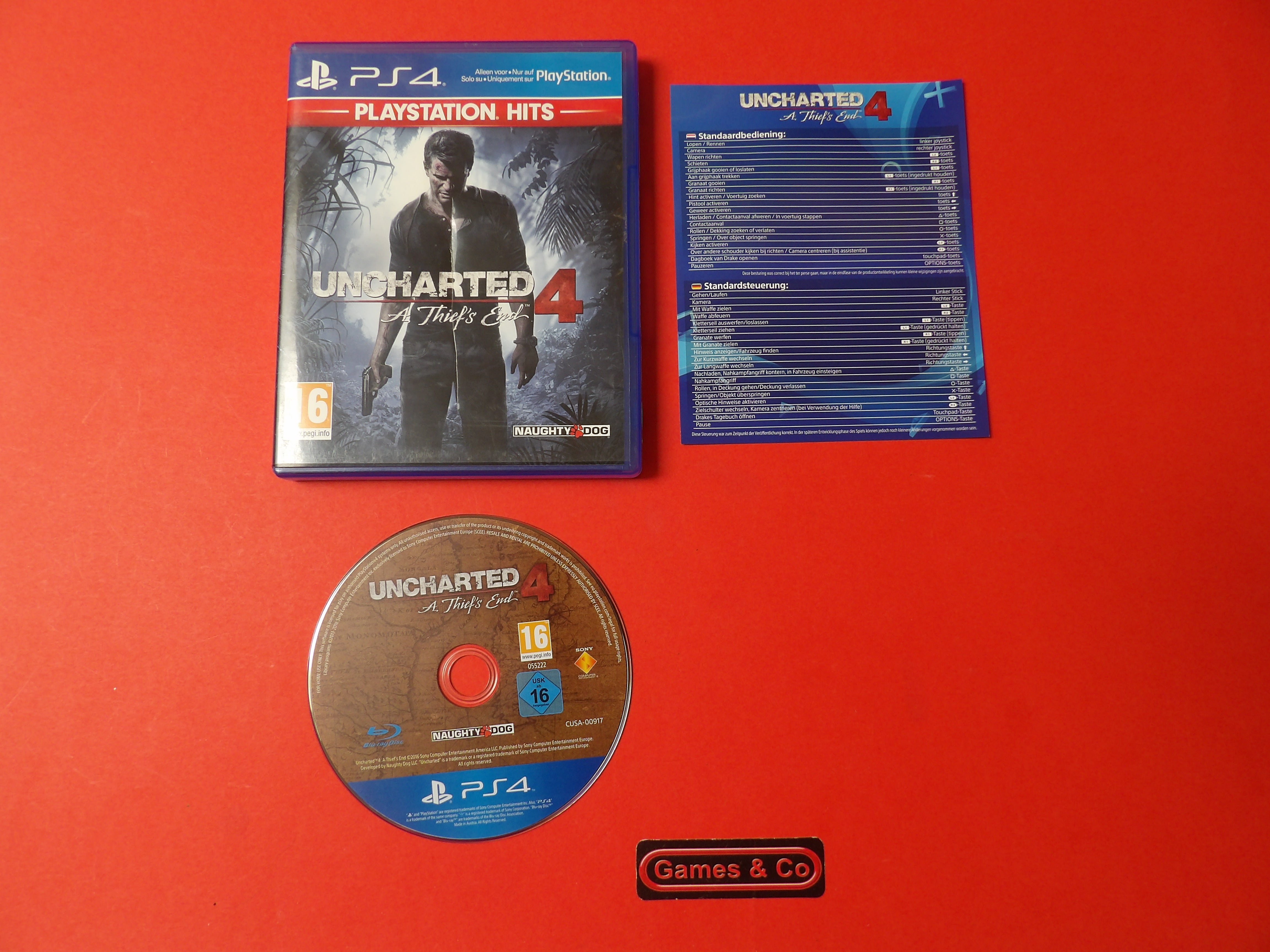 UNCHARTED 4: A THIEF'S END - PS4
