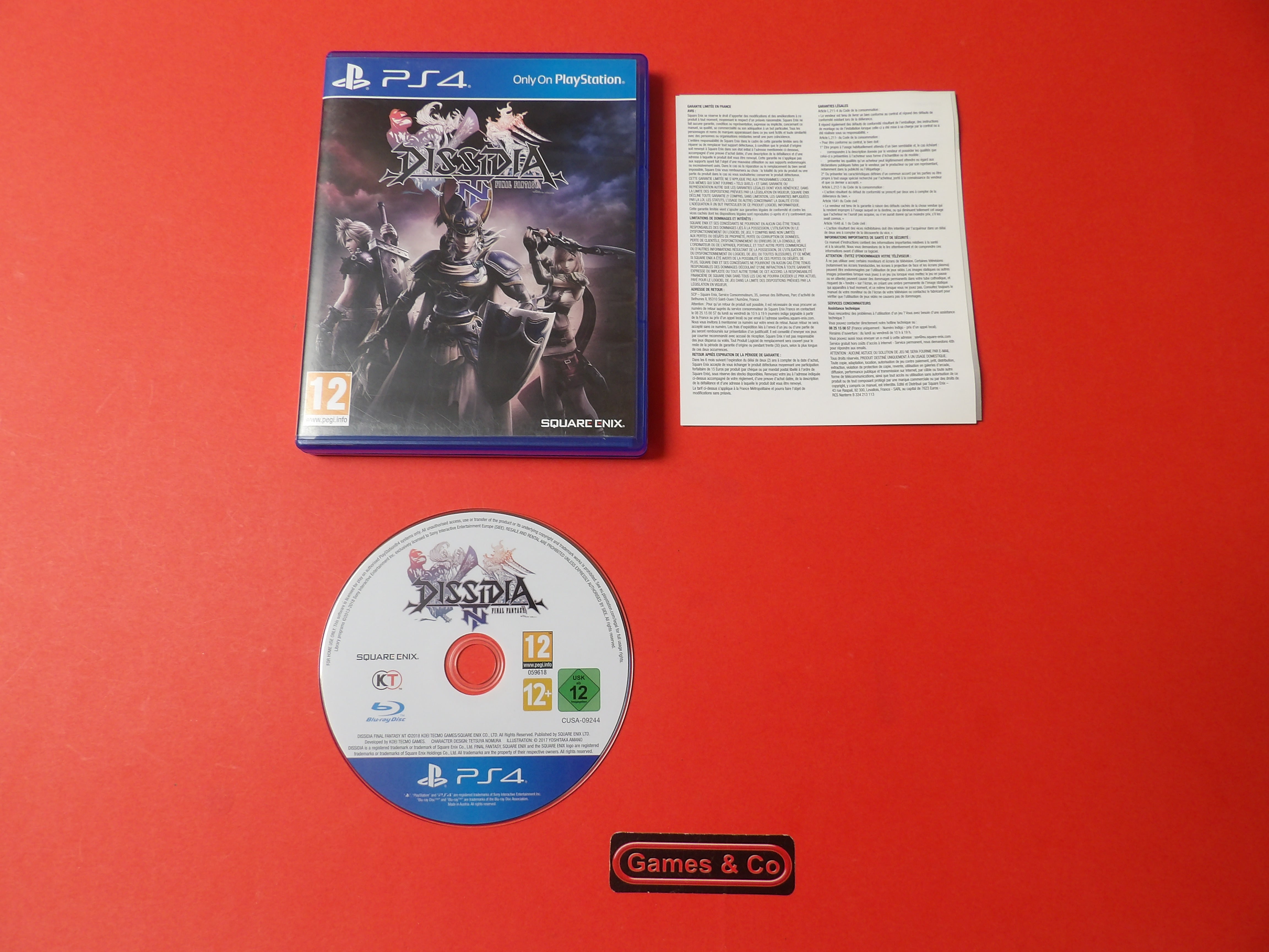 DISSIDIA FINAL FANTASY NT - PS4