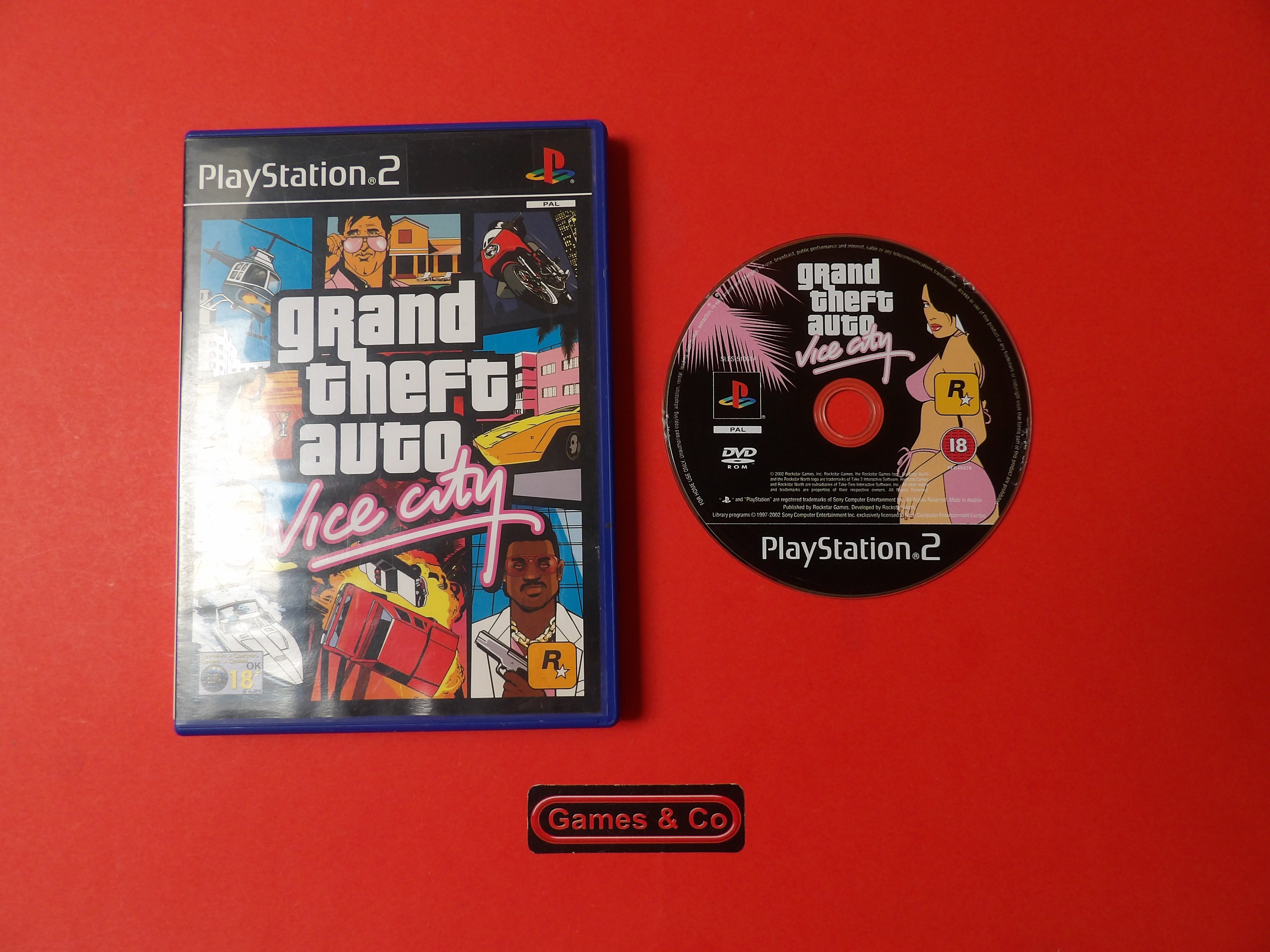 GRAND THEFT AUTO: VICE CITY - PS 2