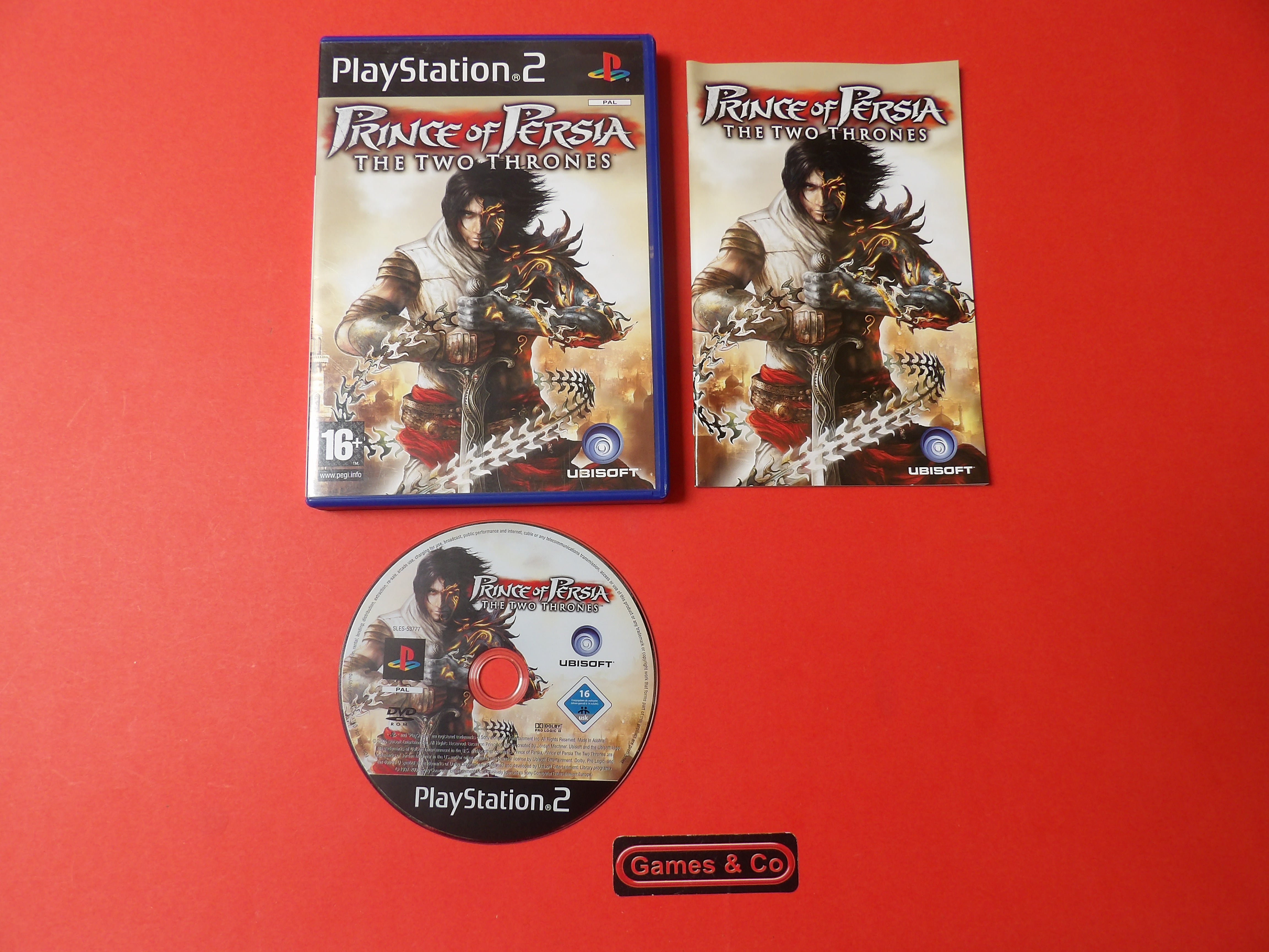 PRINCE OF PERSIA THE TWO THRONES - PS 2