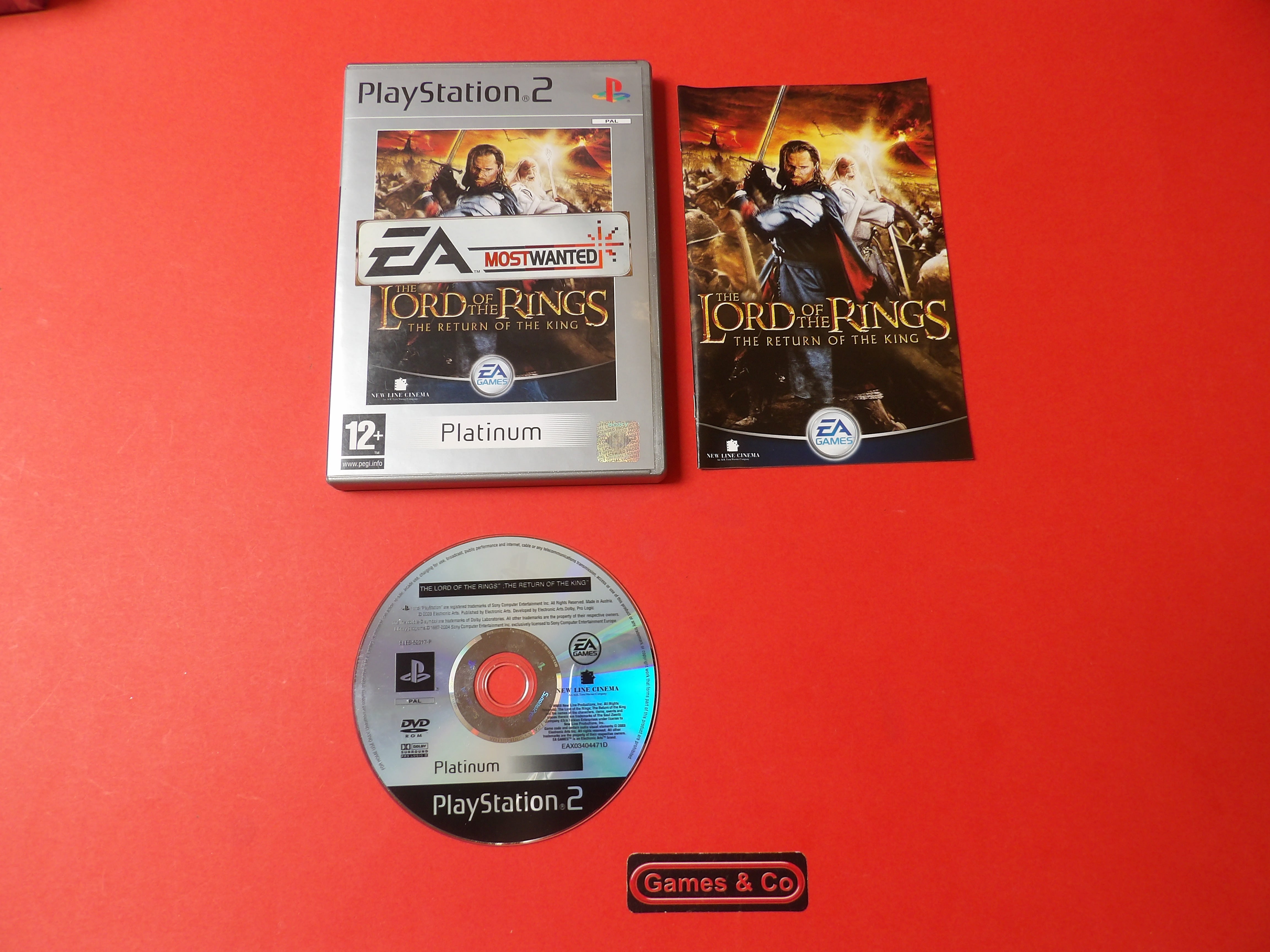 THE LORD OF THE RINGS; THE RETURN OF THE KING - PS 2