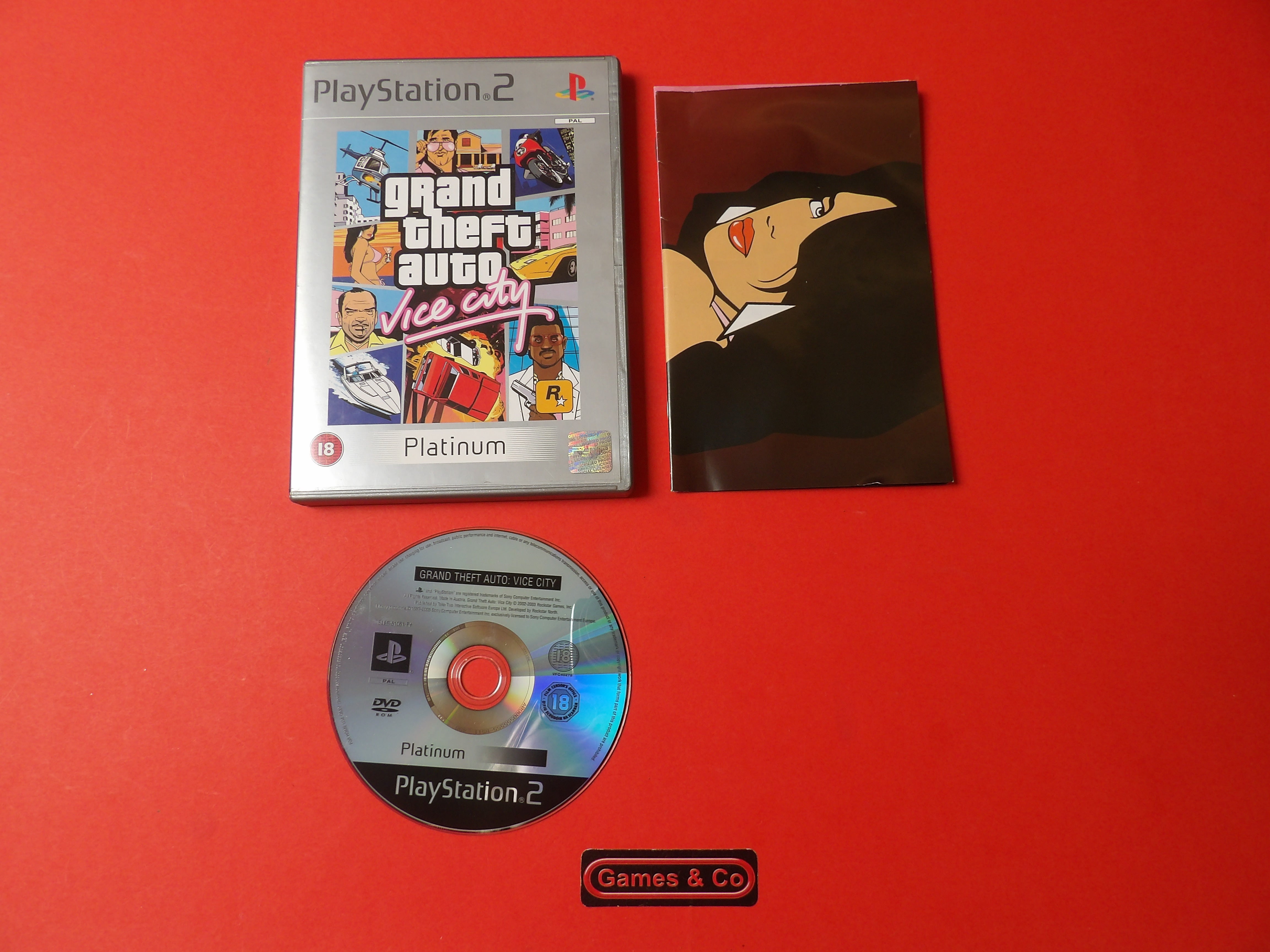 GRAND THEFT AUTO: VICE CITY - PS 2