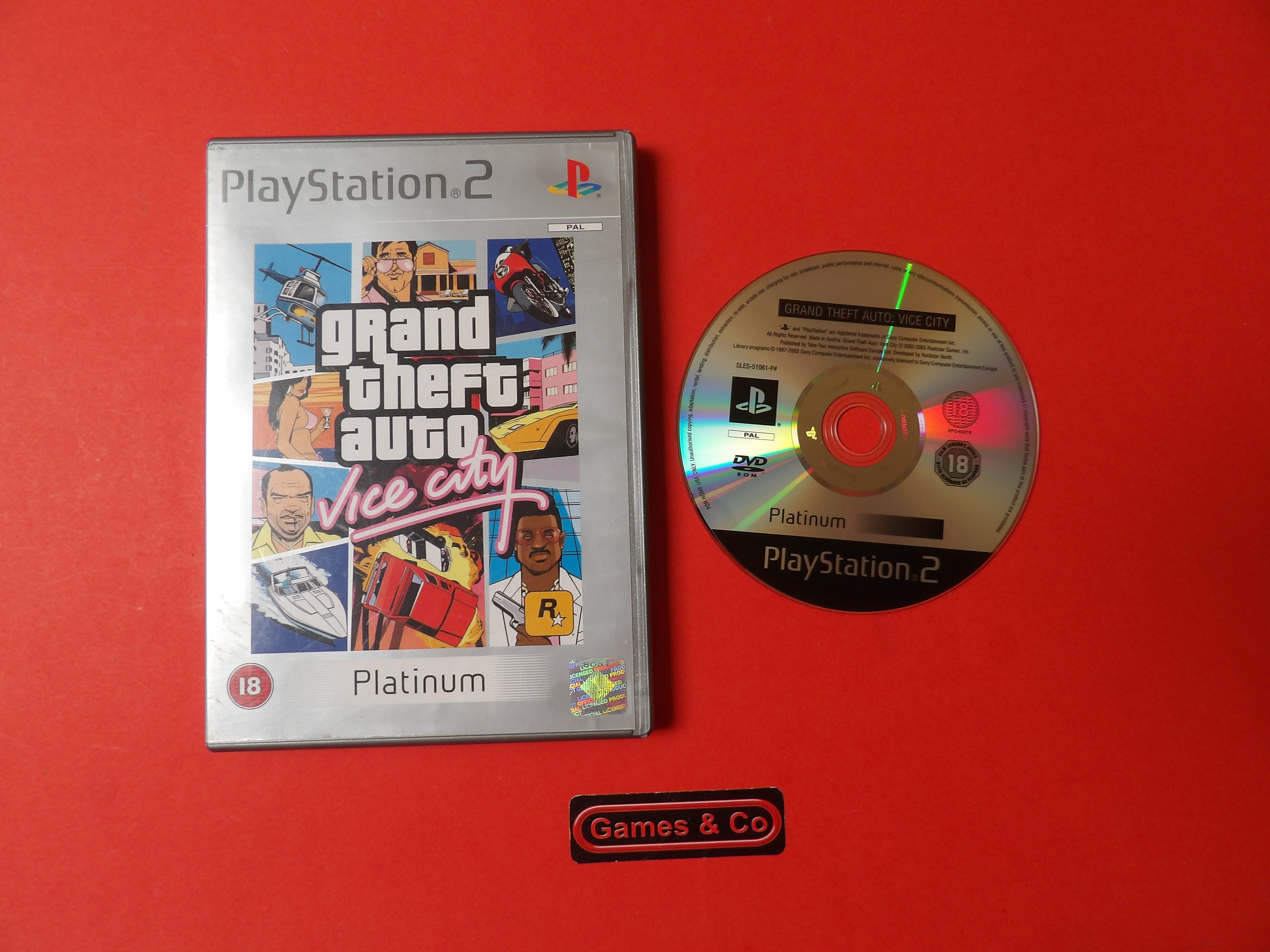 GRAND THEFT AUTO: VICE CITY - PS 2