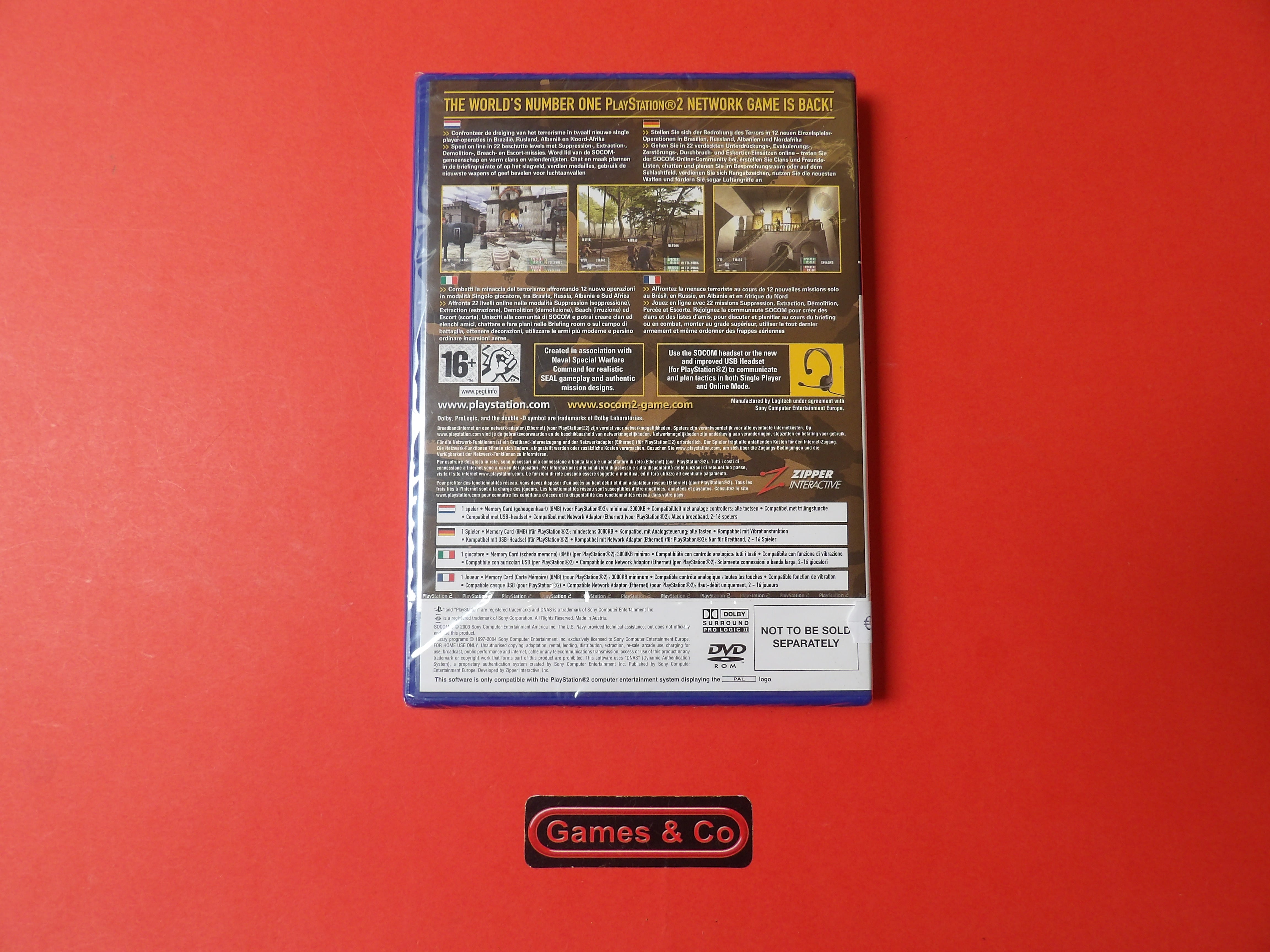SOCOM ||: U.S. NAVY SEALS - PS2