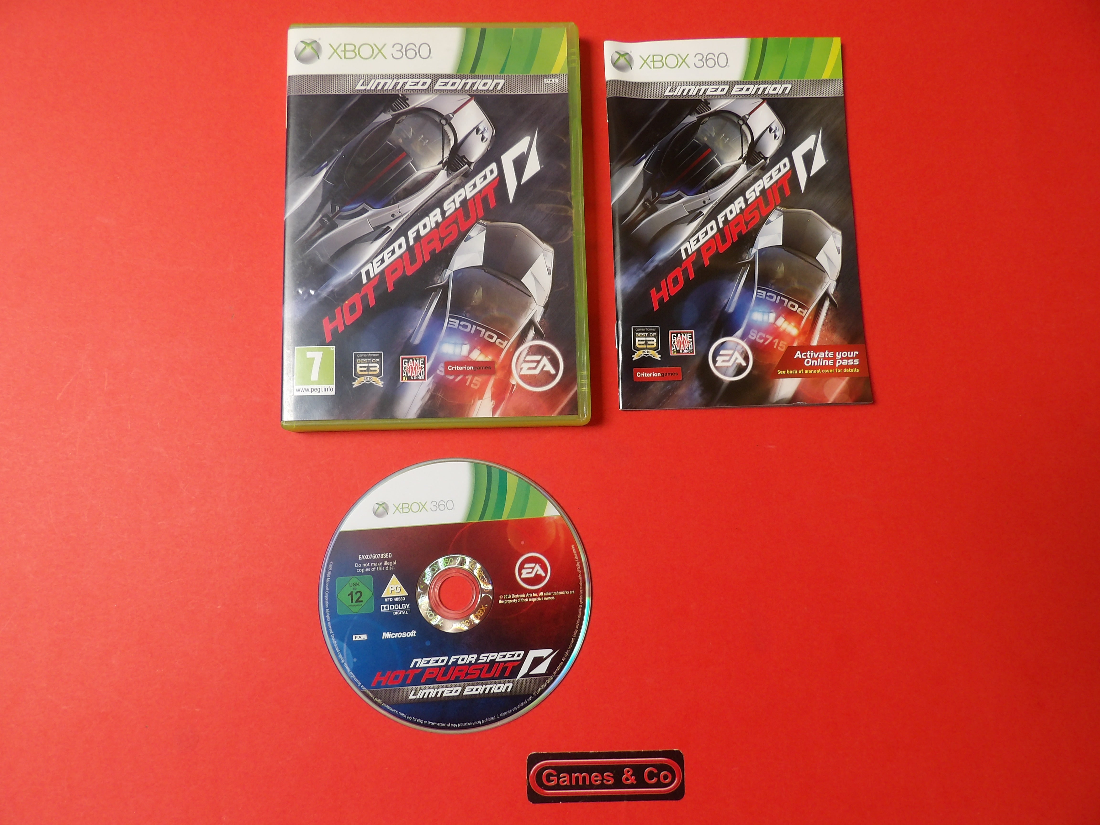 NEED FOR SPEED HOT PURSUIT LIMITED EDITION - XBOX 360