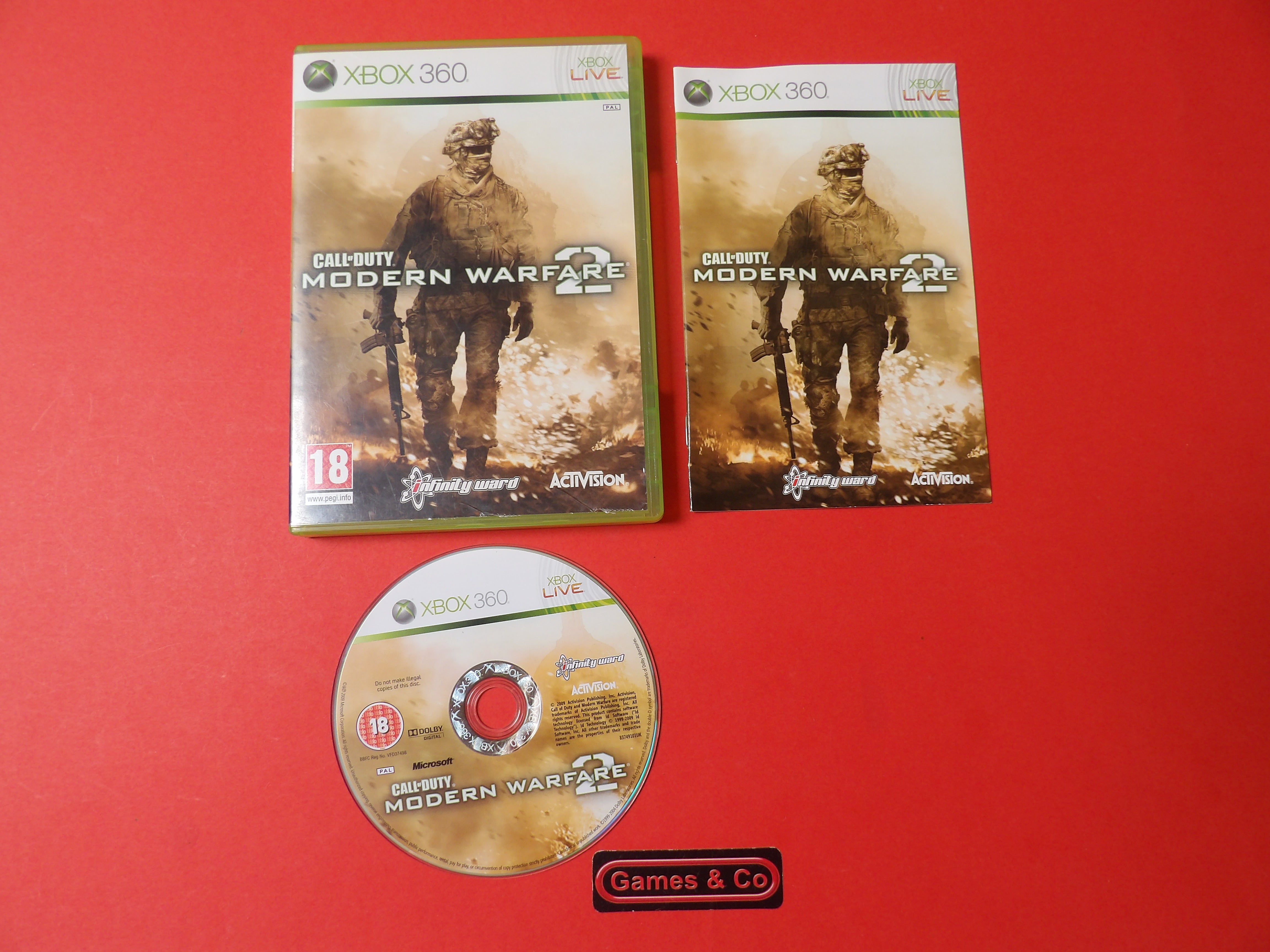 CALL OF DUTY MODERN WARFARE 2 - XBOX 360