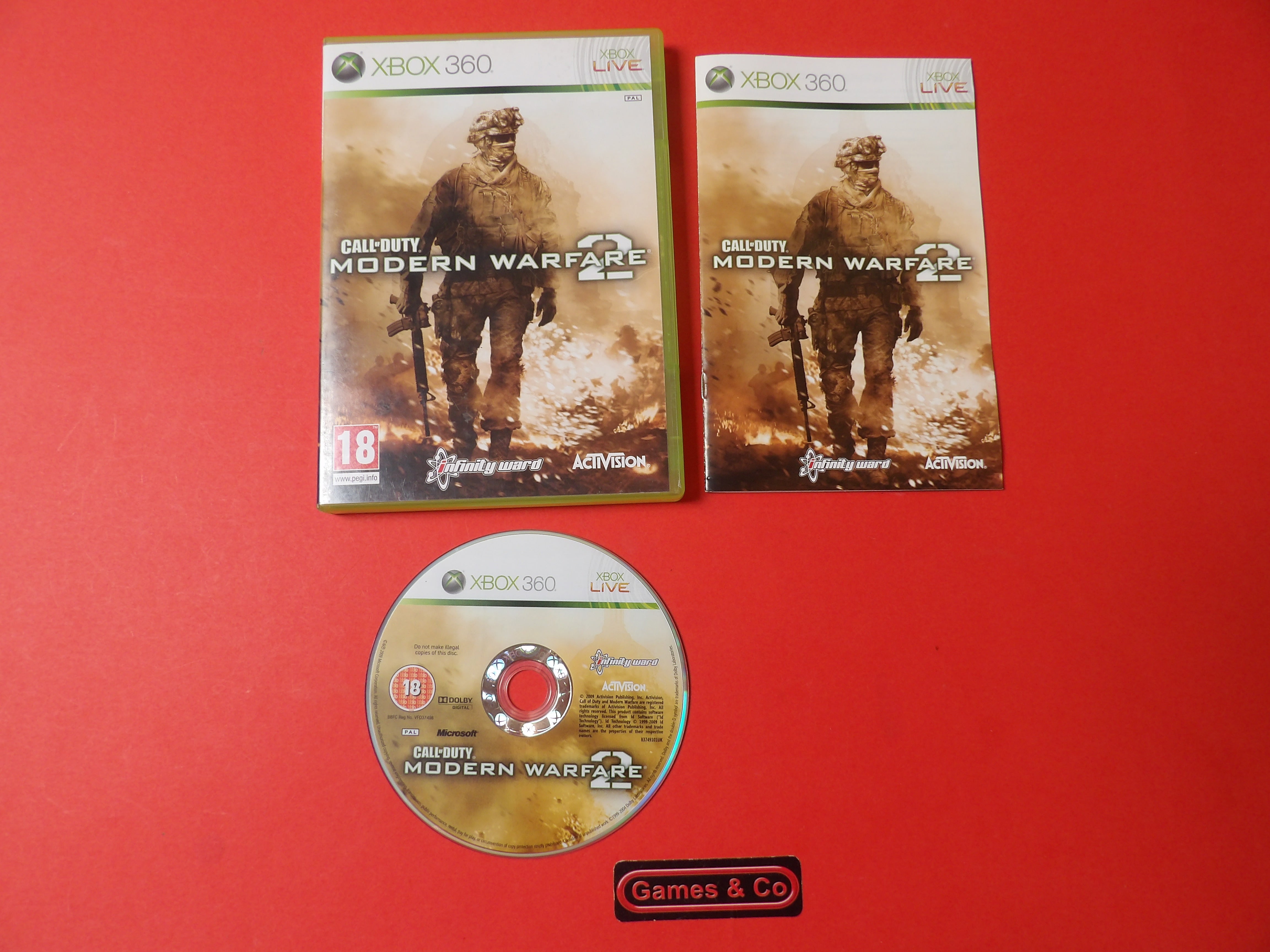 CALL OF DUTY MODERN WARFARE 2 - XBOX 360