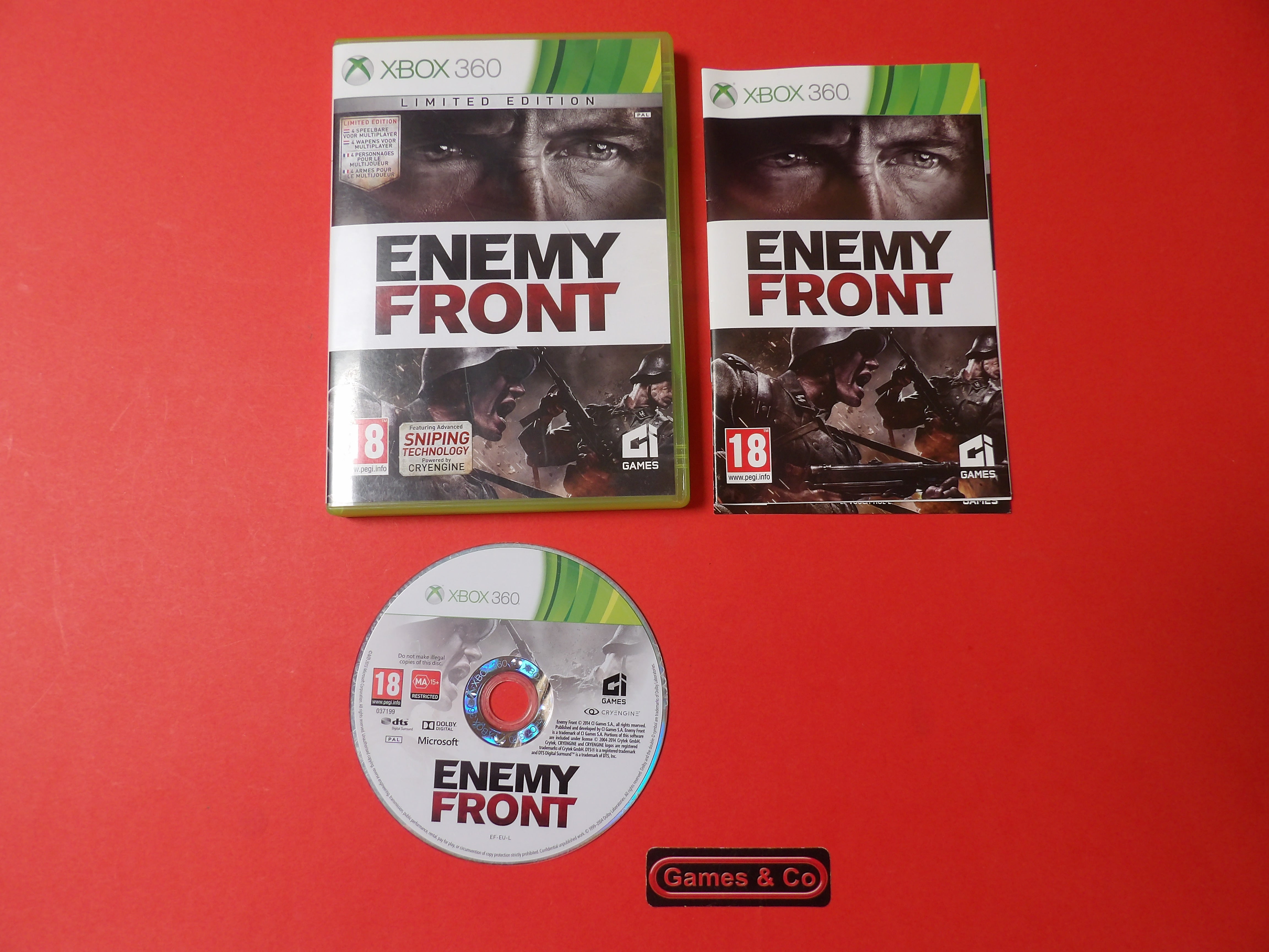 ENEMY FRONT  - XBOX 360