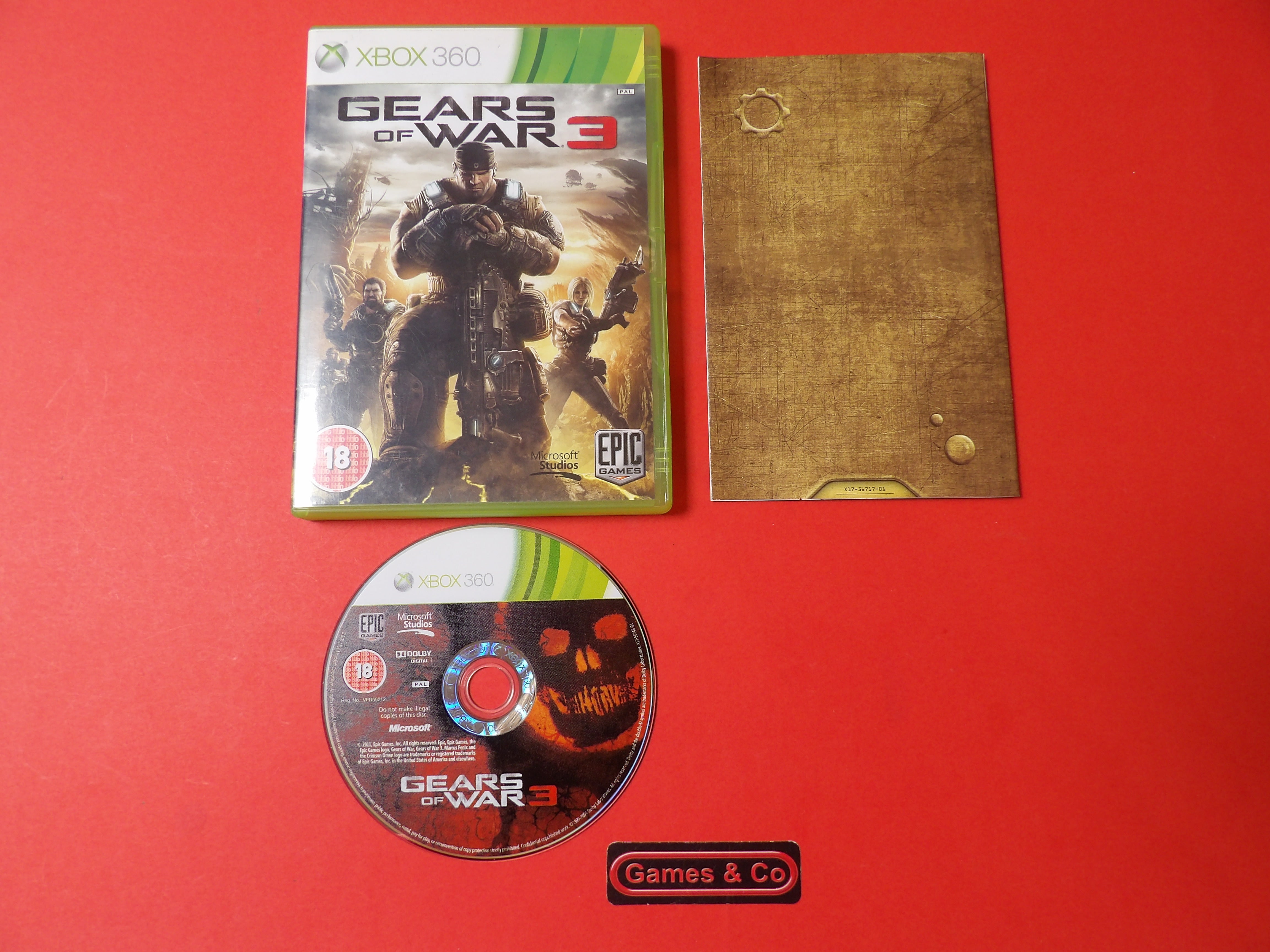GEARS OF WAR 3 - XBOX 360