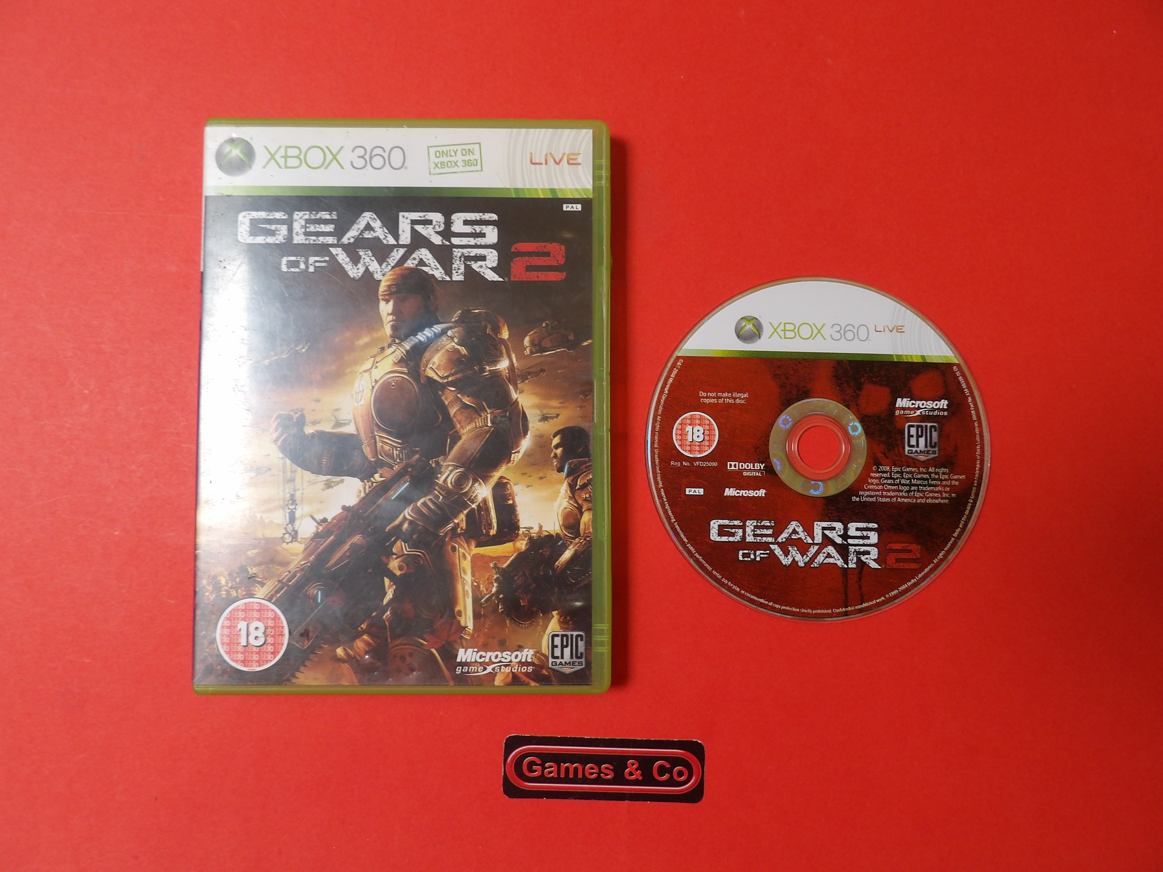 GEARS OF WAR 2 - XBOX 360