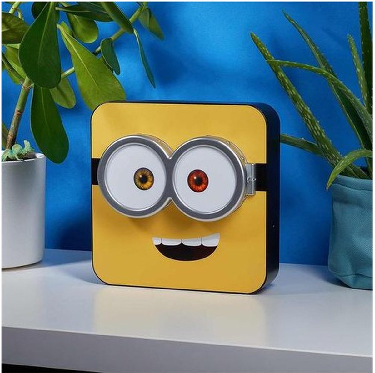 Minions - Bob Gezicht - 3D Bureaulamp / Wandlamp