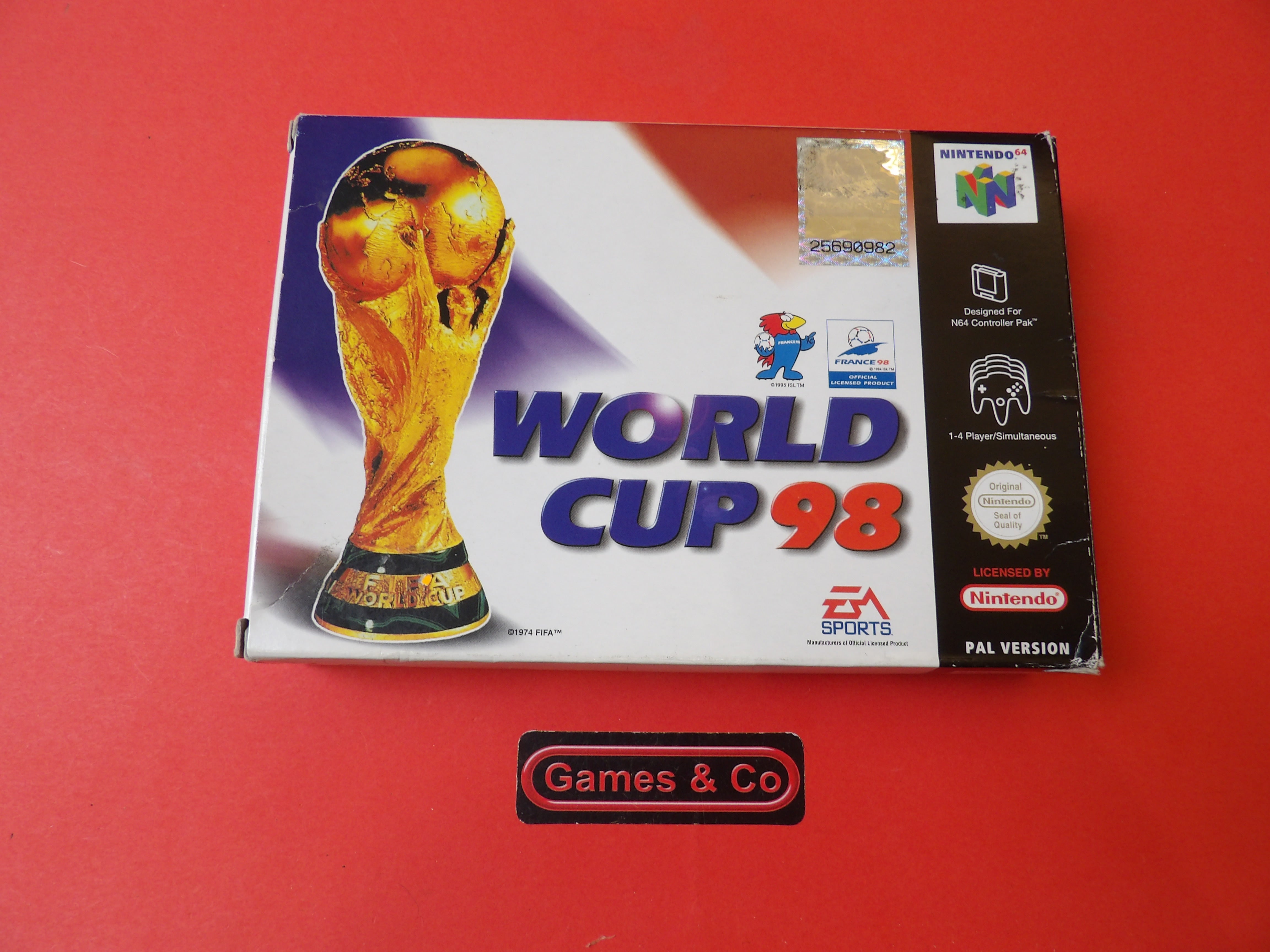 WORLD CUP 98 - N64