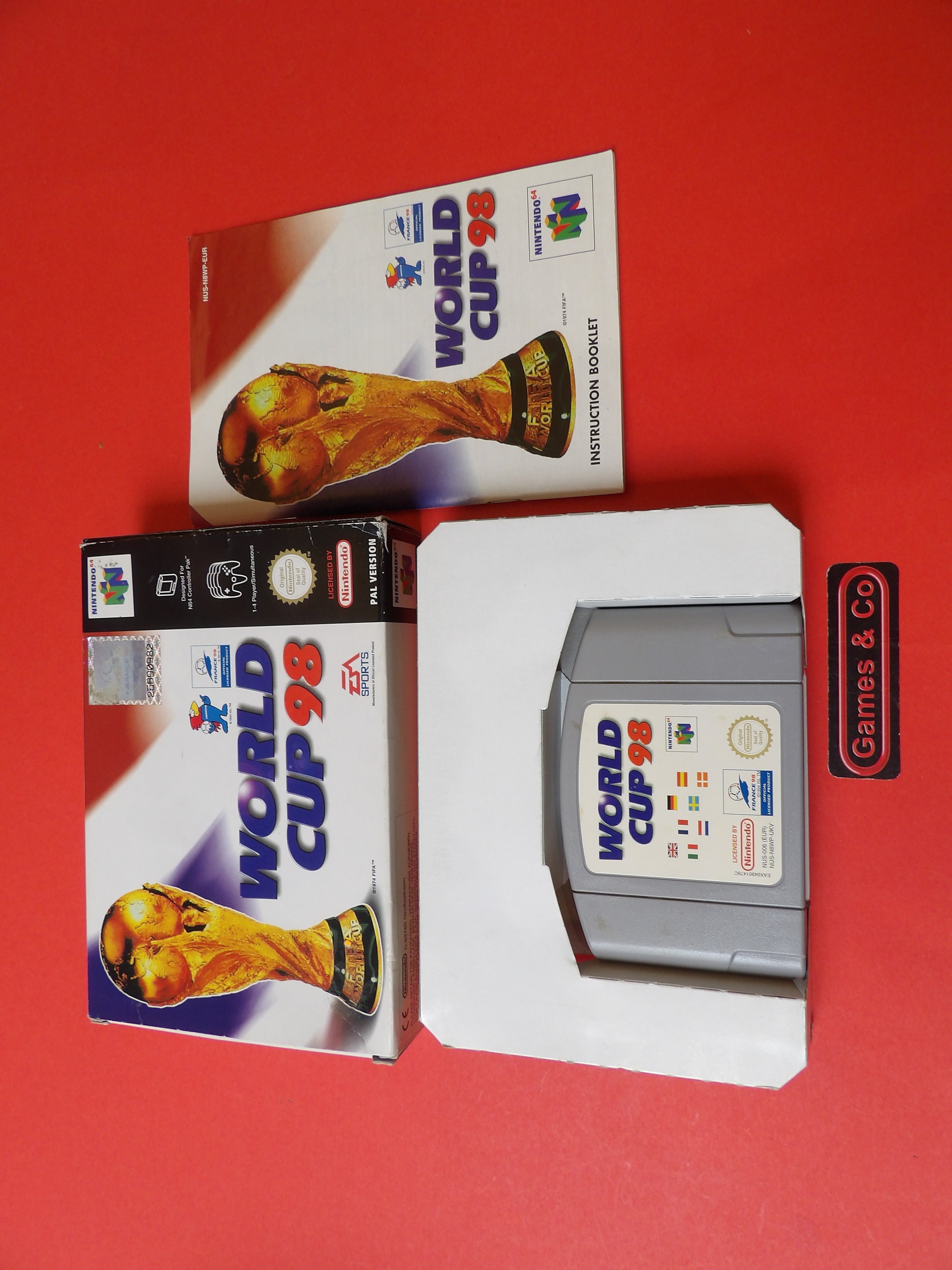 WORLD CUP 98 - N64