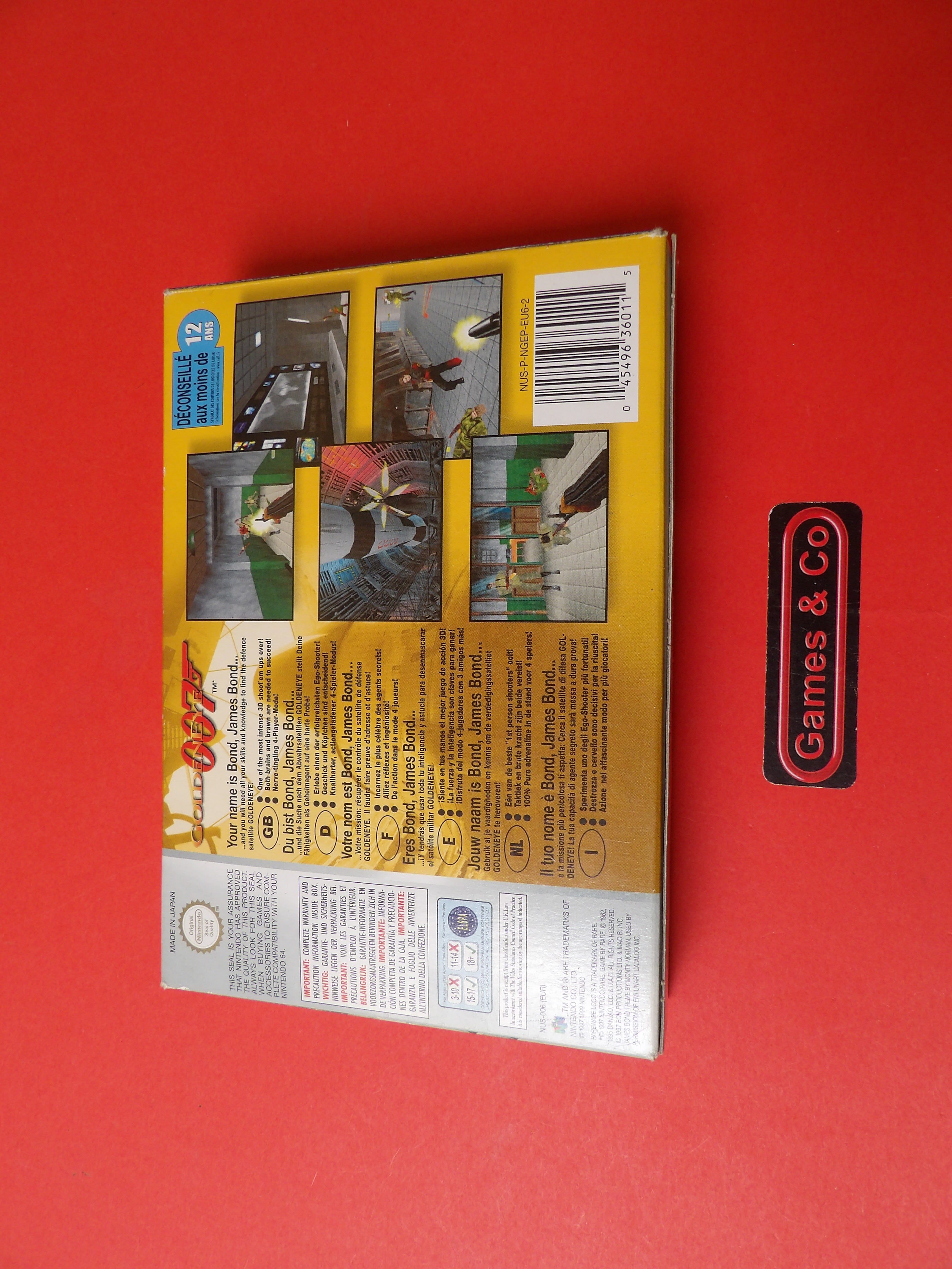 GOLDENEYE 007 - N64
