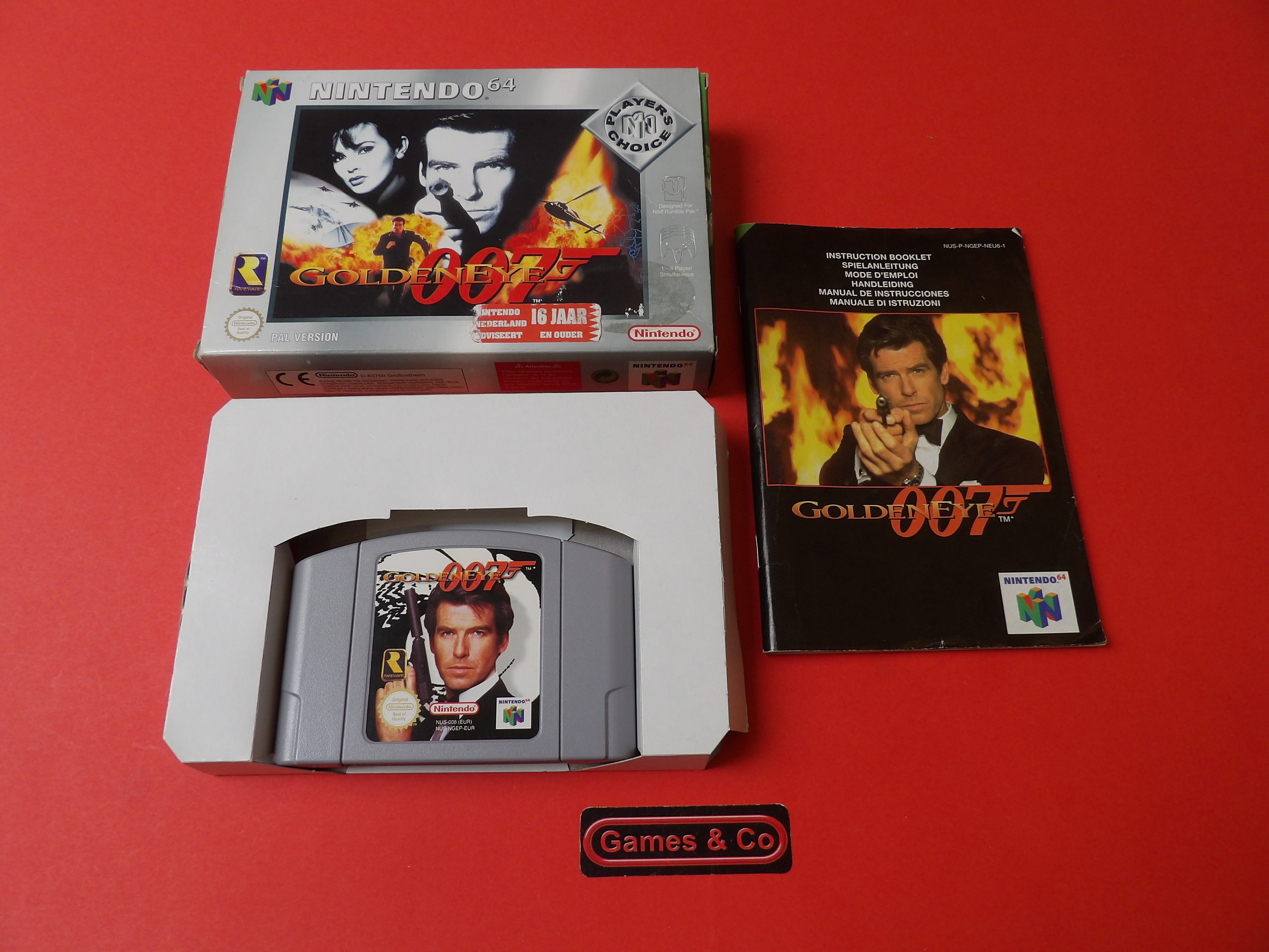 GOLDENEYE 007 - N64