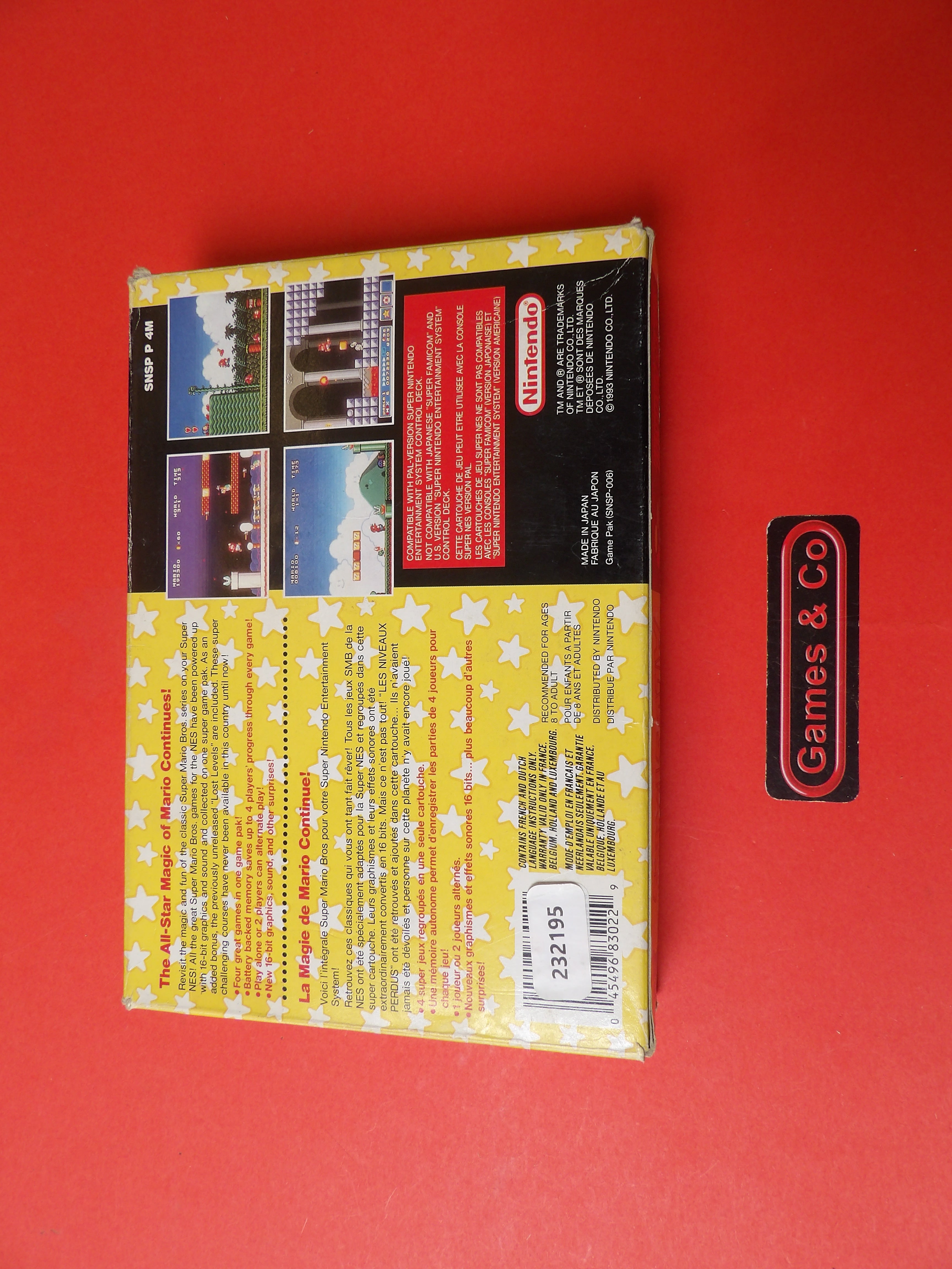 SUPER MARIO ALL STARS - SNES