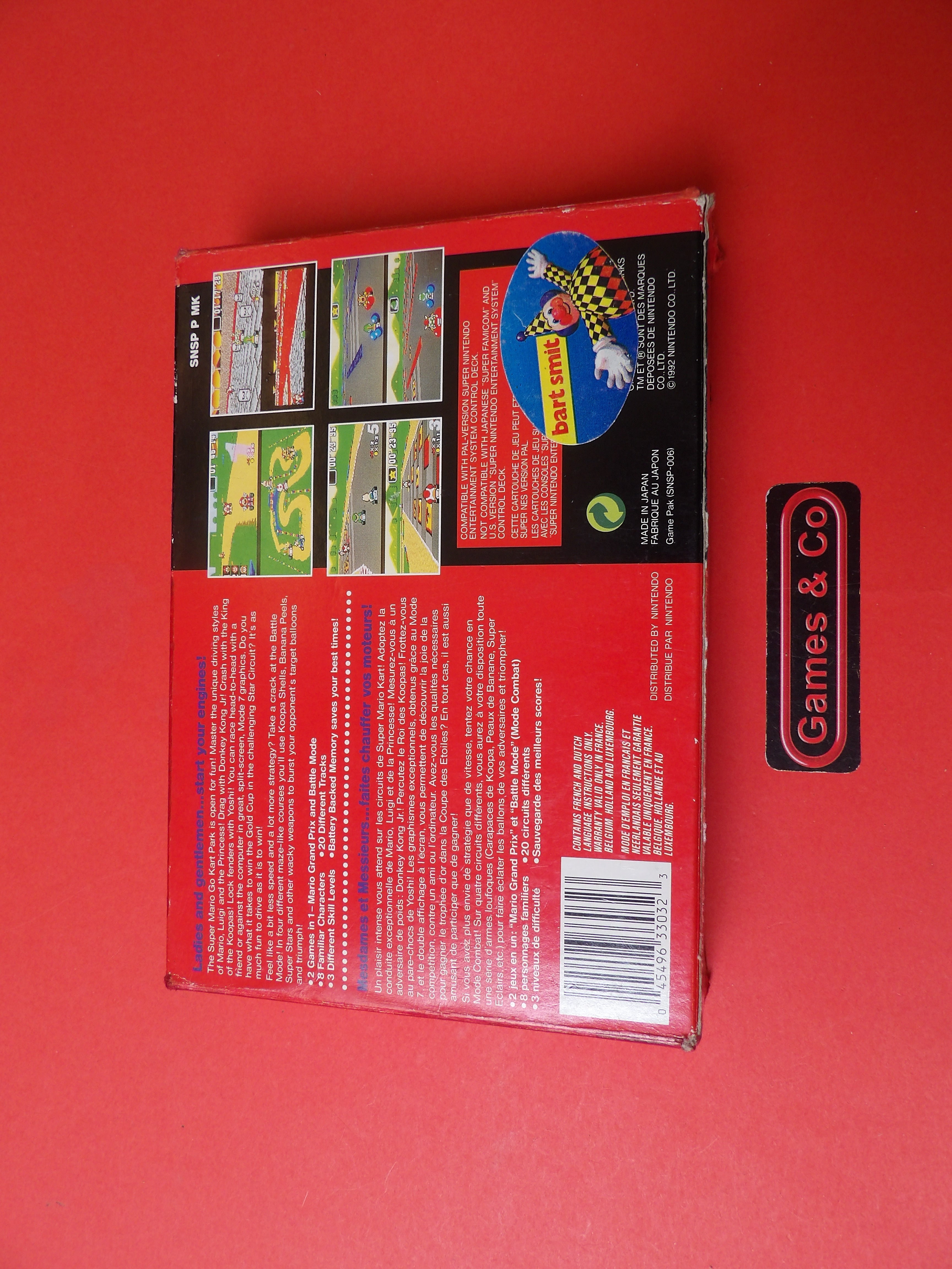 SUPER MARIO KART - SNES