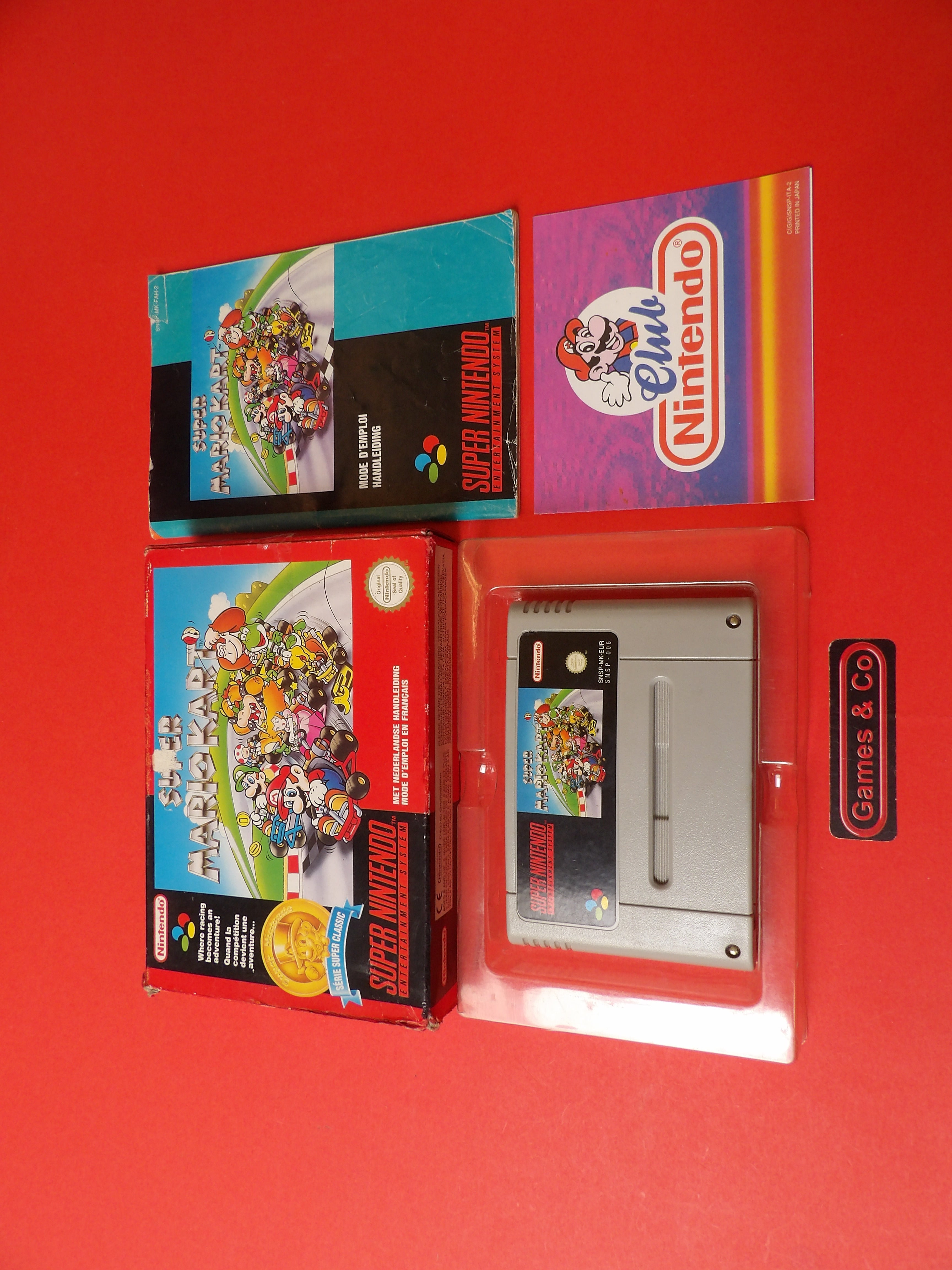 SUPER MARIO KART - SNES