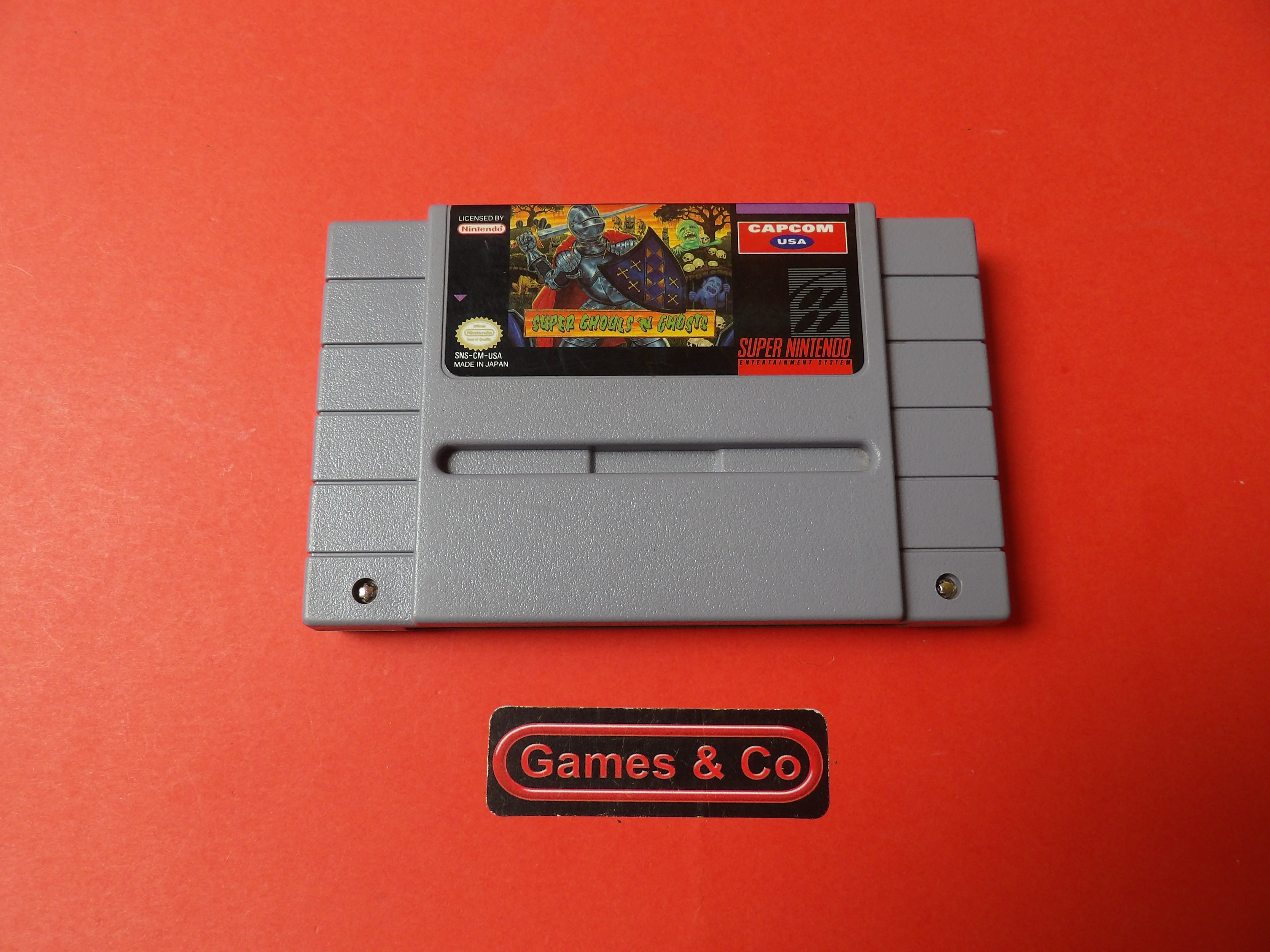 SUPER GHOULS 'N GHOSTS - NINTENDO SNES