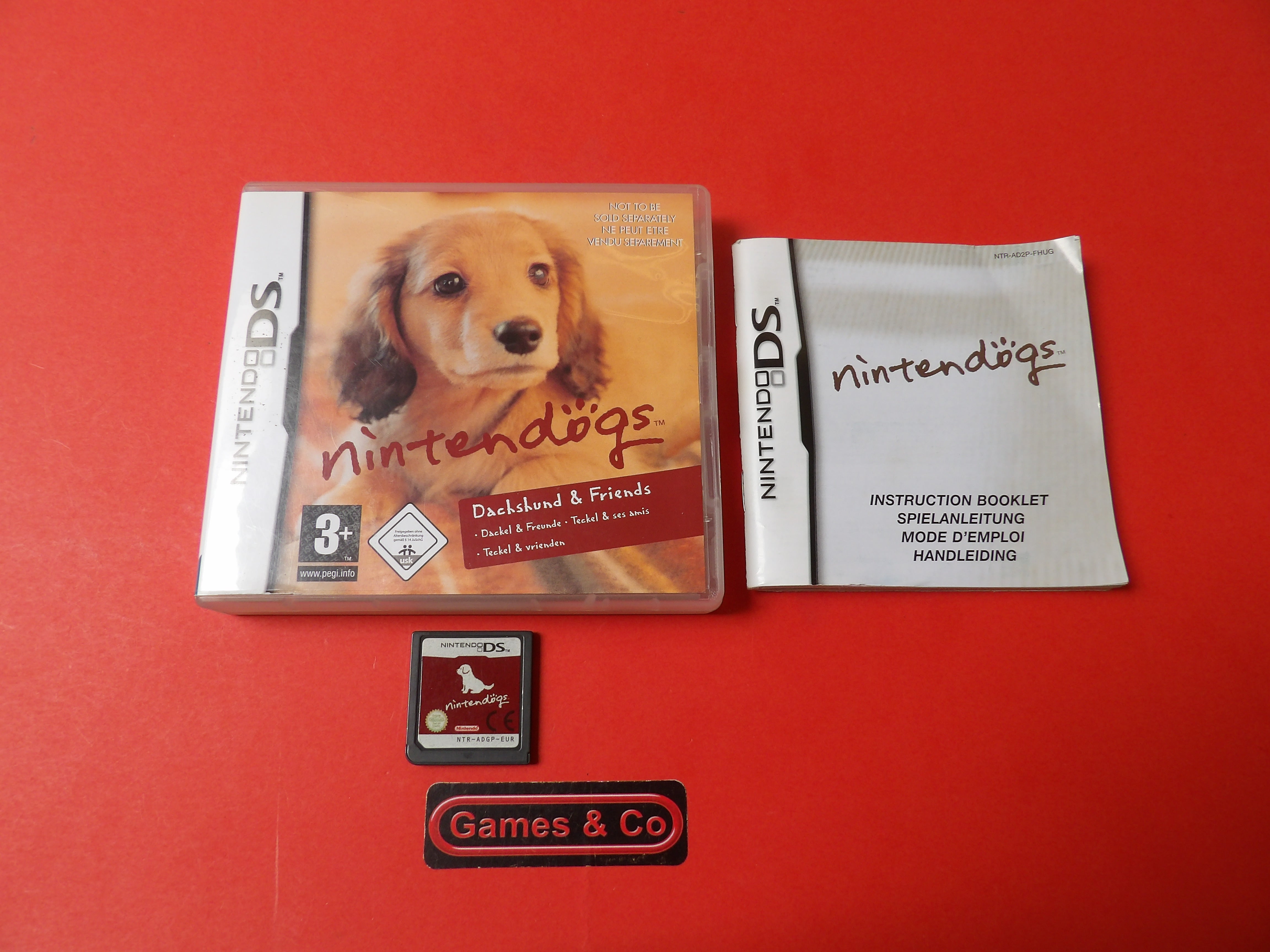 NINTENDOGS DASHUND & FRIENDS - NINTENDO DS