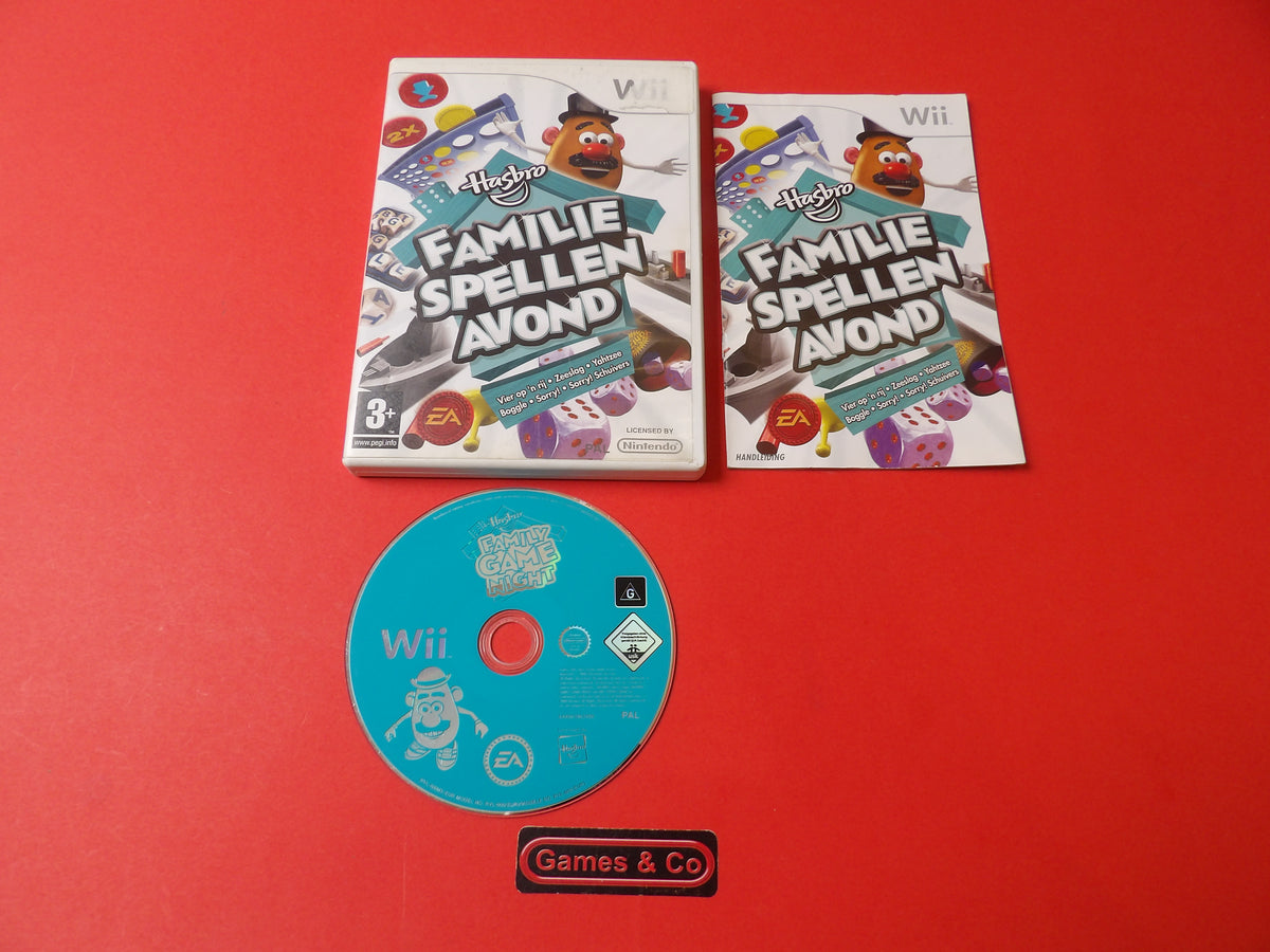 HASBRO FAMILIE SPELLEN AVOND - NINTENDO WII