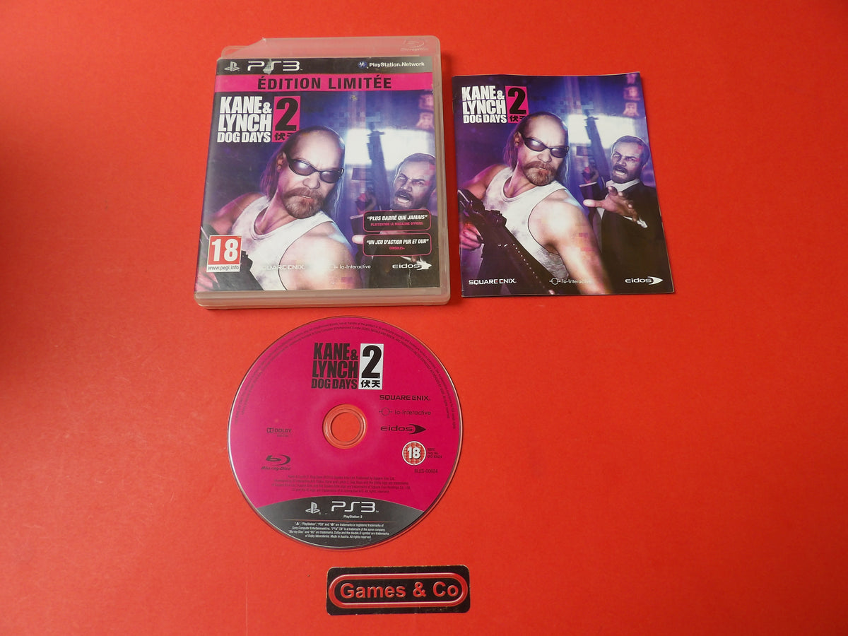KANE & LYNCH 2 DOG DAYS EDITION LIMITEE - PS3