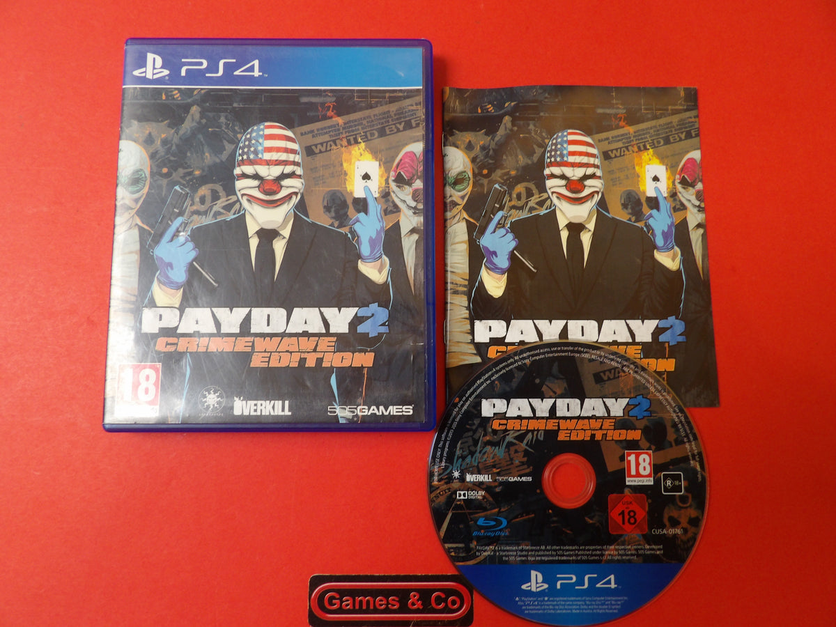PAYDAY 2 CRIMEWAVE EDITION - PS4