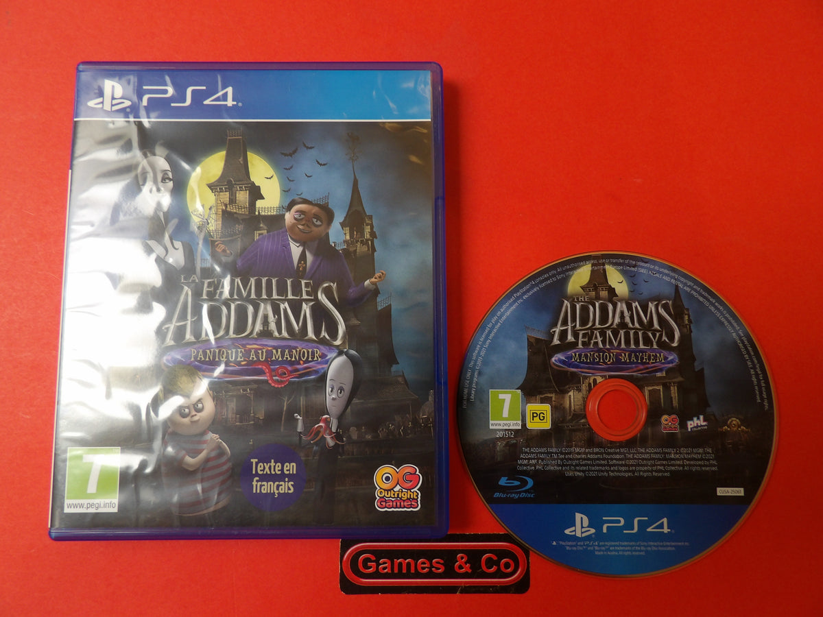 LA FAMILLE ADDAMS: PANIQUE AU MANOIR (FRANCAIS) - PS4
