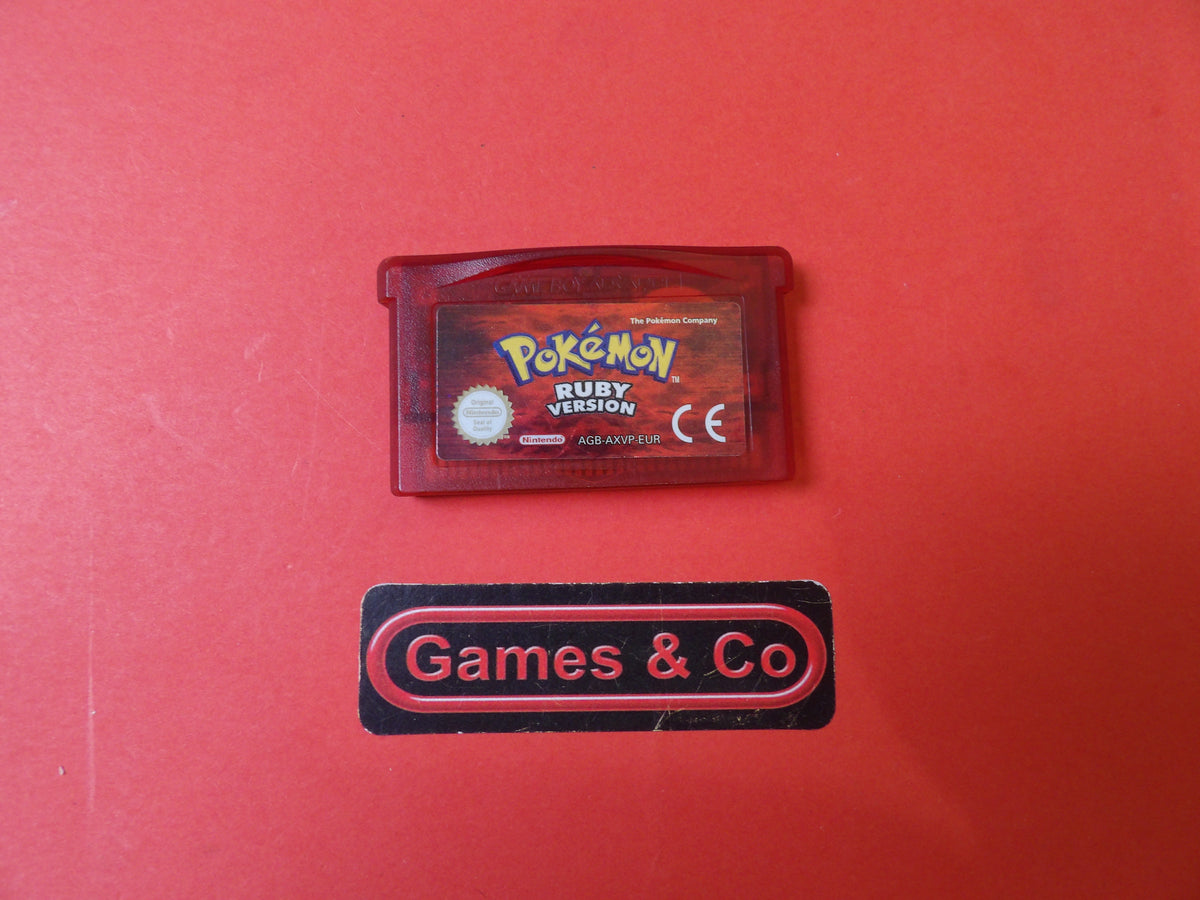 POKEMON RUBY VERSION - GAMEBOY ADVANCE