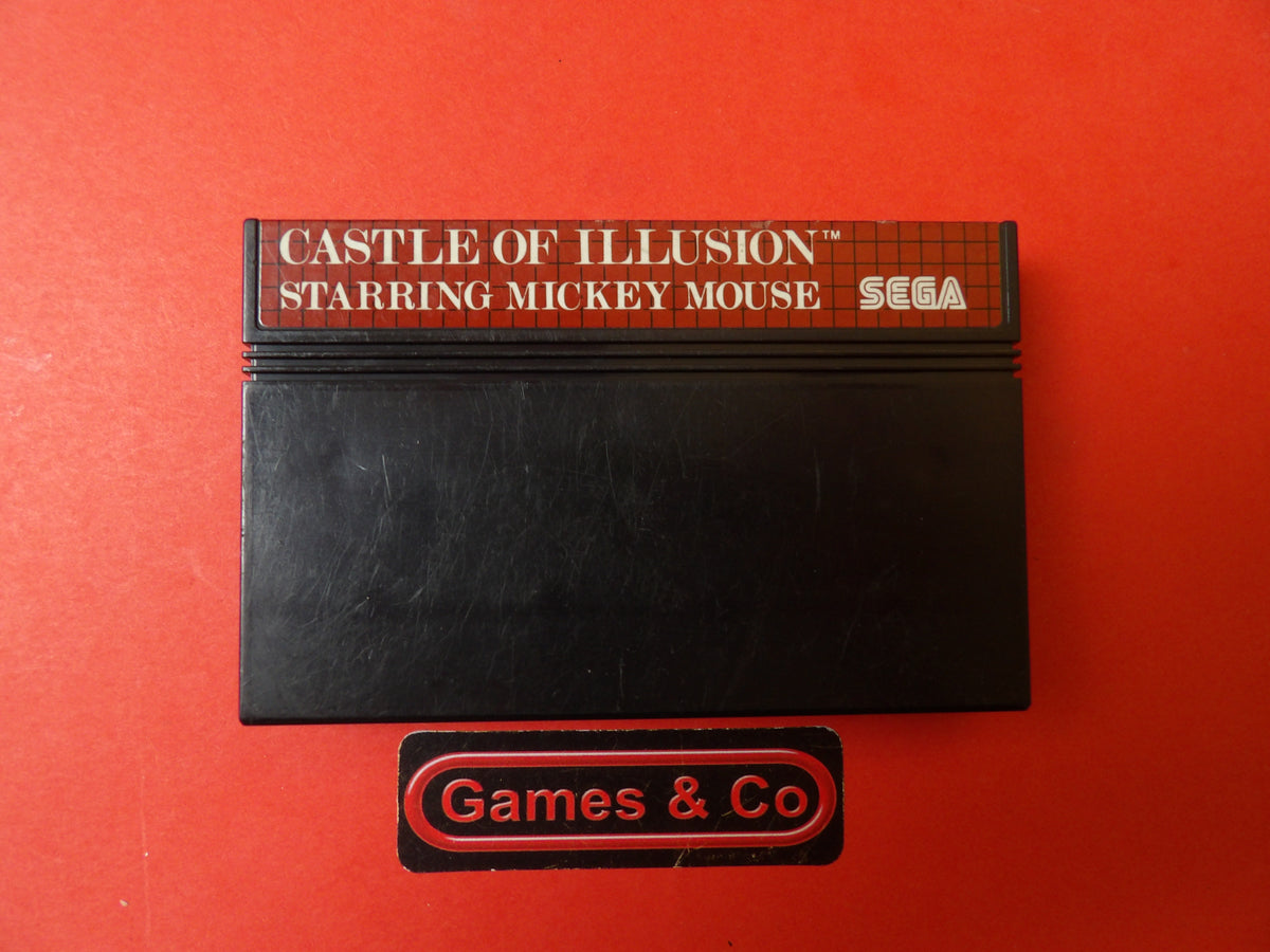 CASTLE OF ILLUSION STARRING MICKEY MOUSE - SEGA MASTER SYSTEM